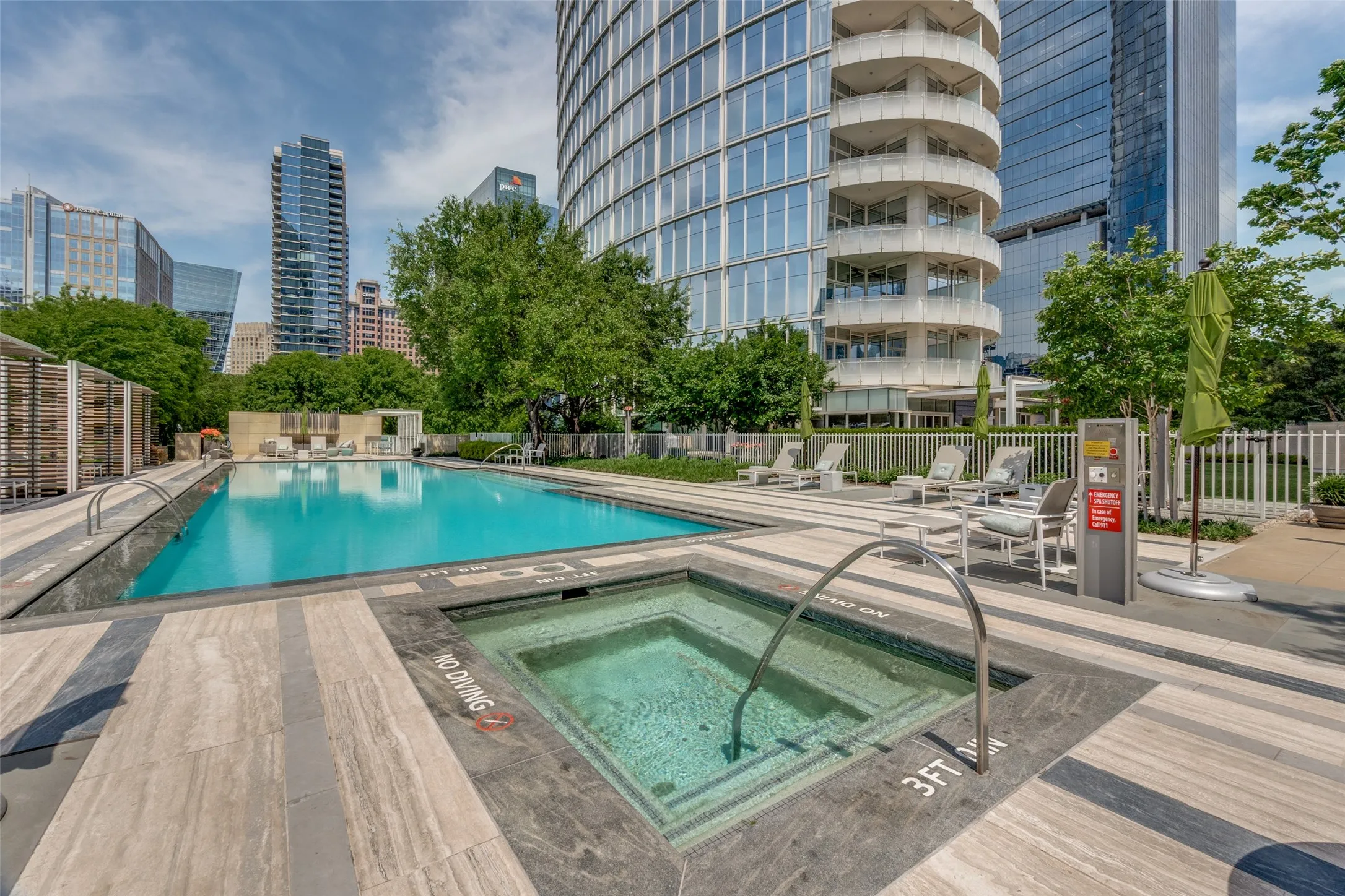 Swimming Pool and Hot Tub