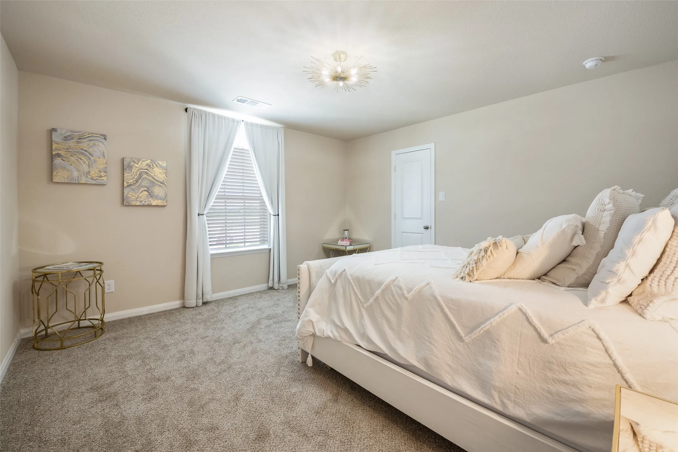Bedroom #4 with walk-in closet.