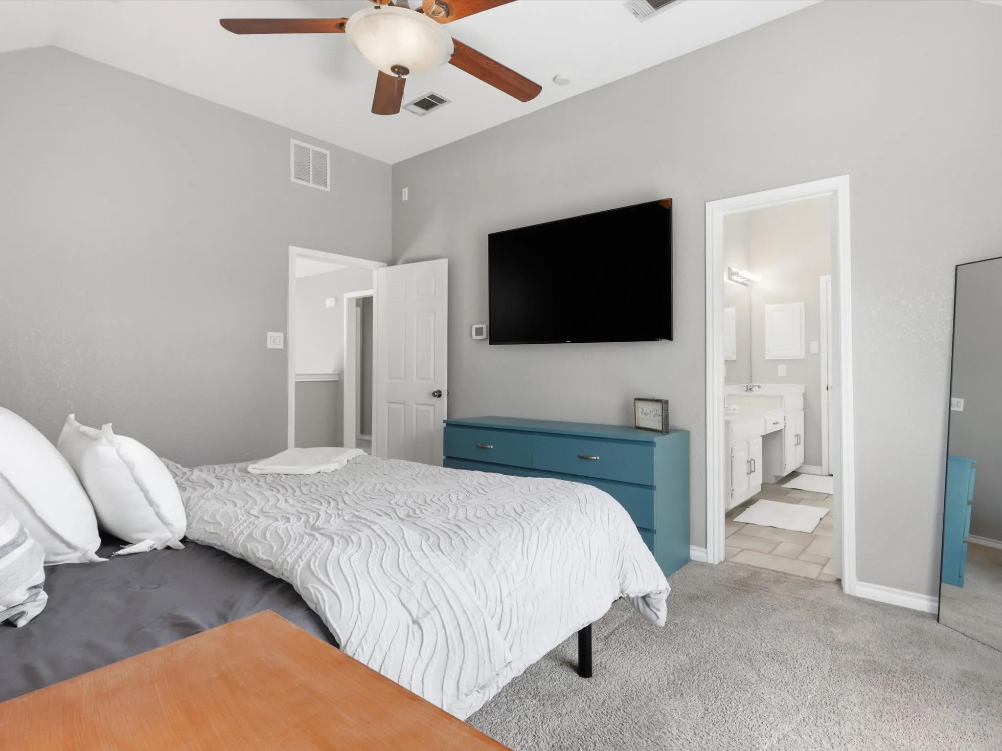Primary Bedroom with lots of light