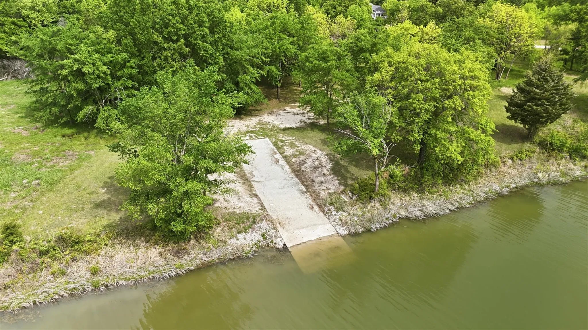 Launch your boat right from your private boat ramp on your property