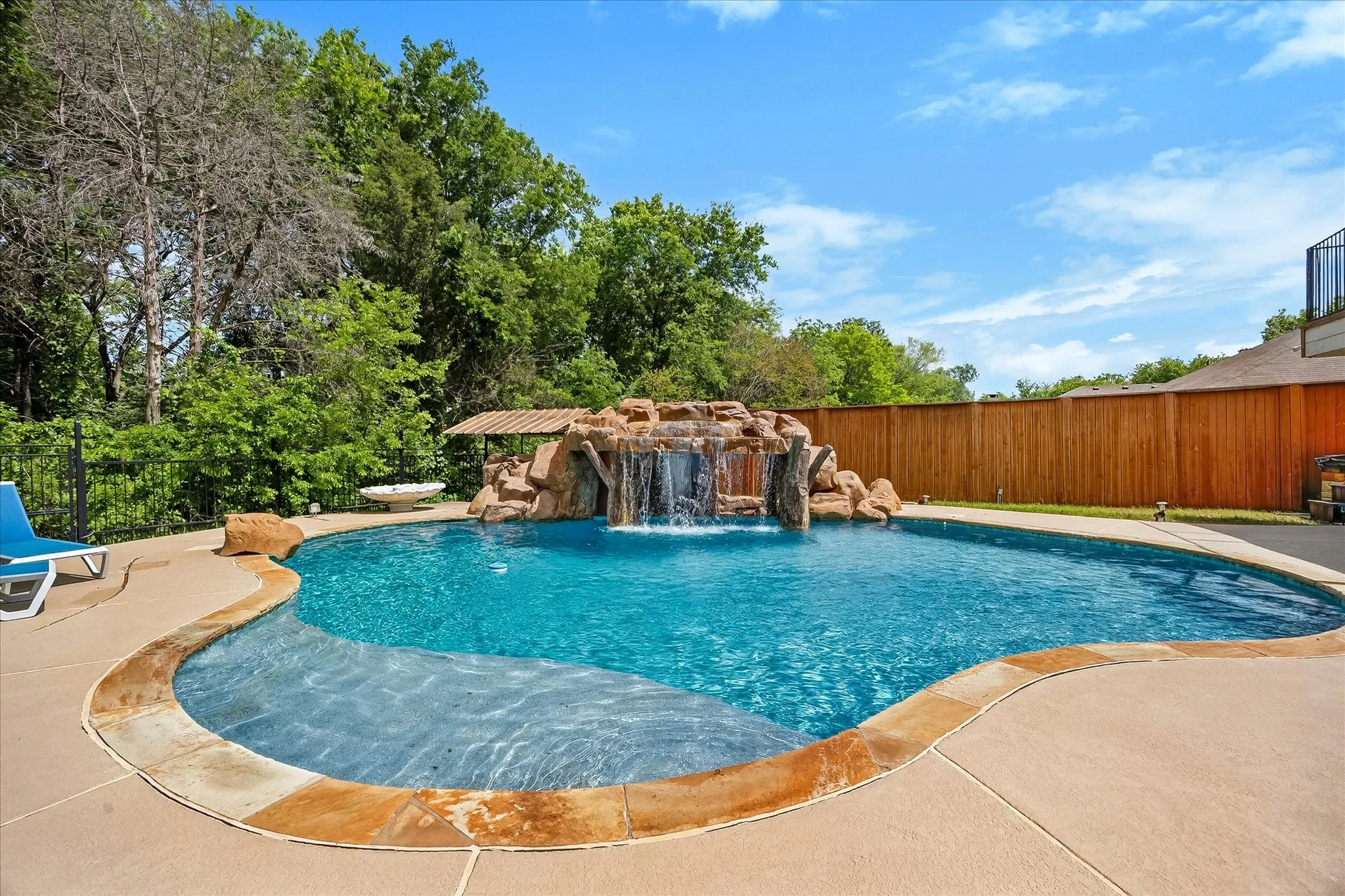 Resort style pool