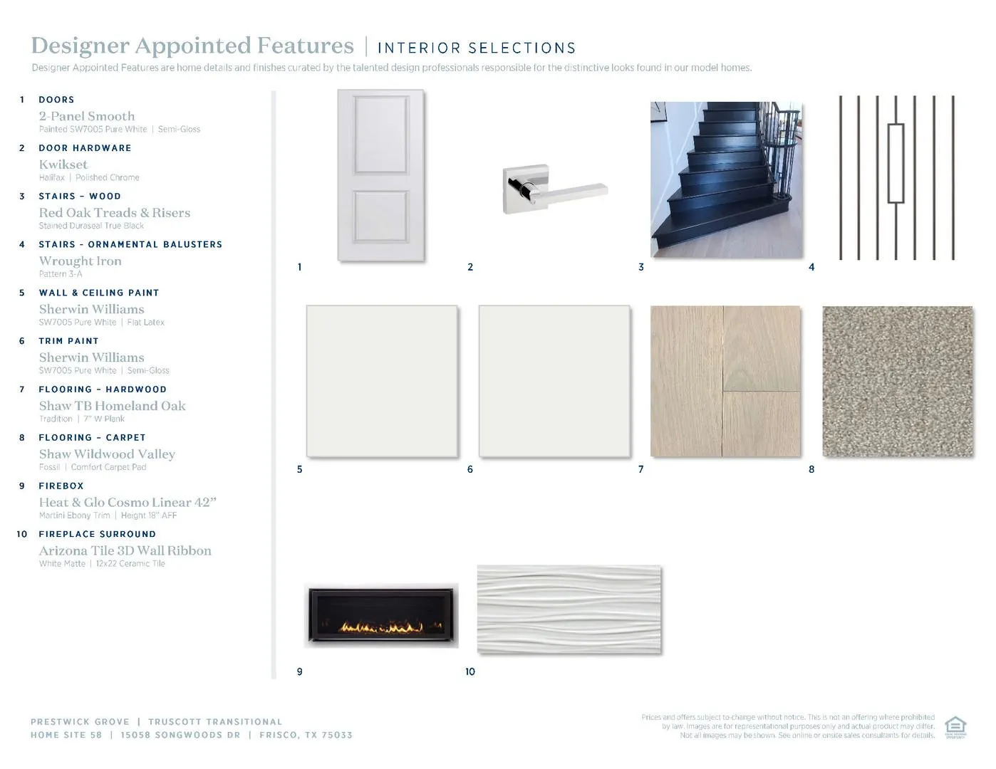 Truscott Transitional-Interior Selection