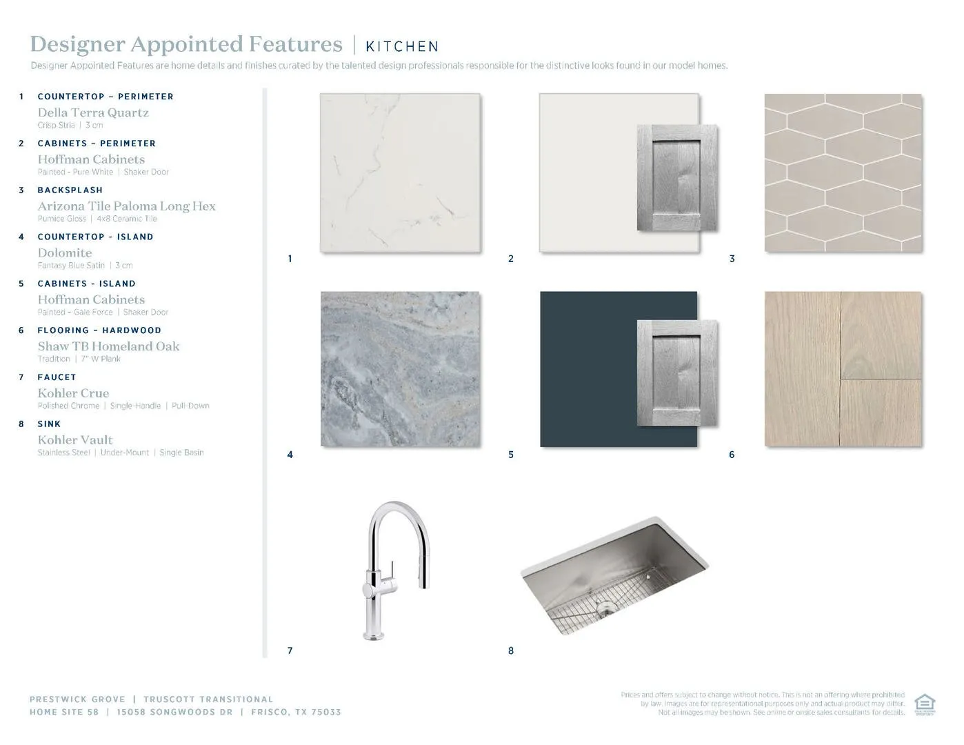 Truscott Transitional-Kitchen Selections