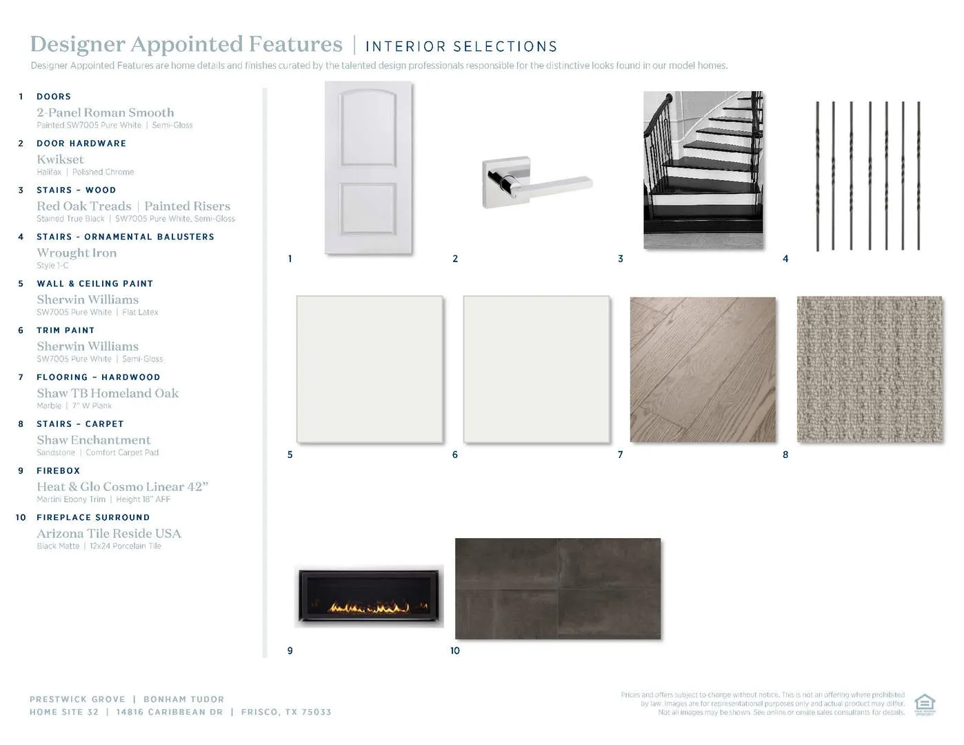 Bonham  Tudor-Interior Selections