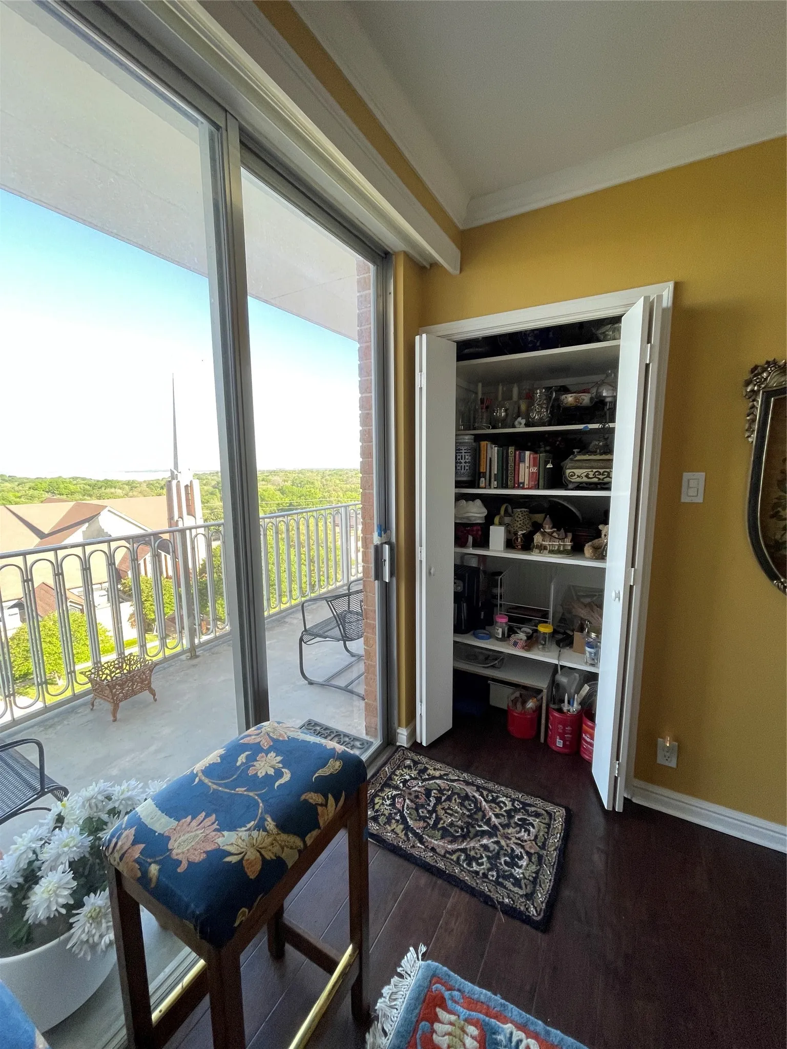 Front balcony