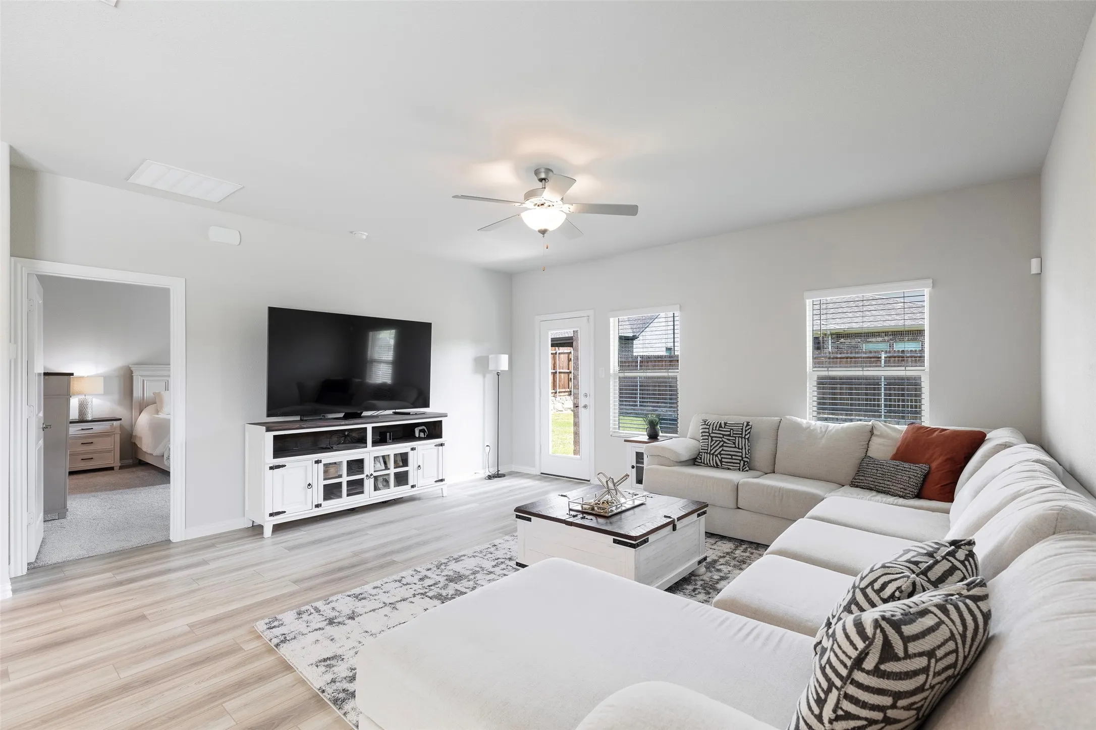 Open-concept layout connecting kitchen and dining effortlessly.