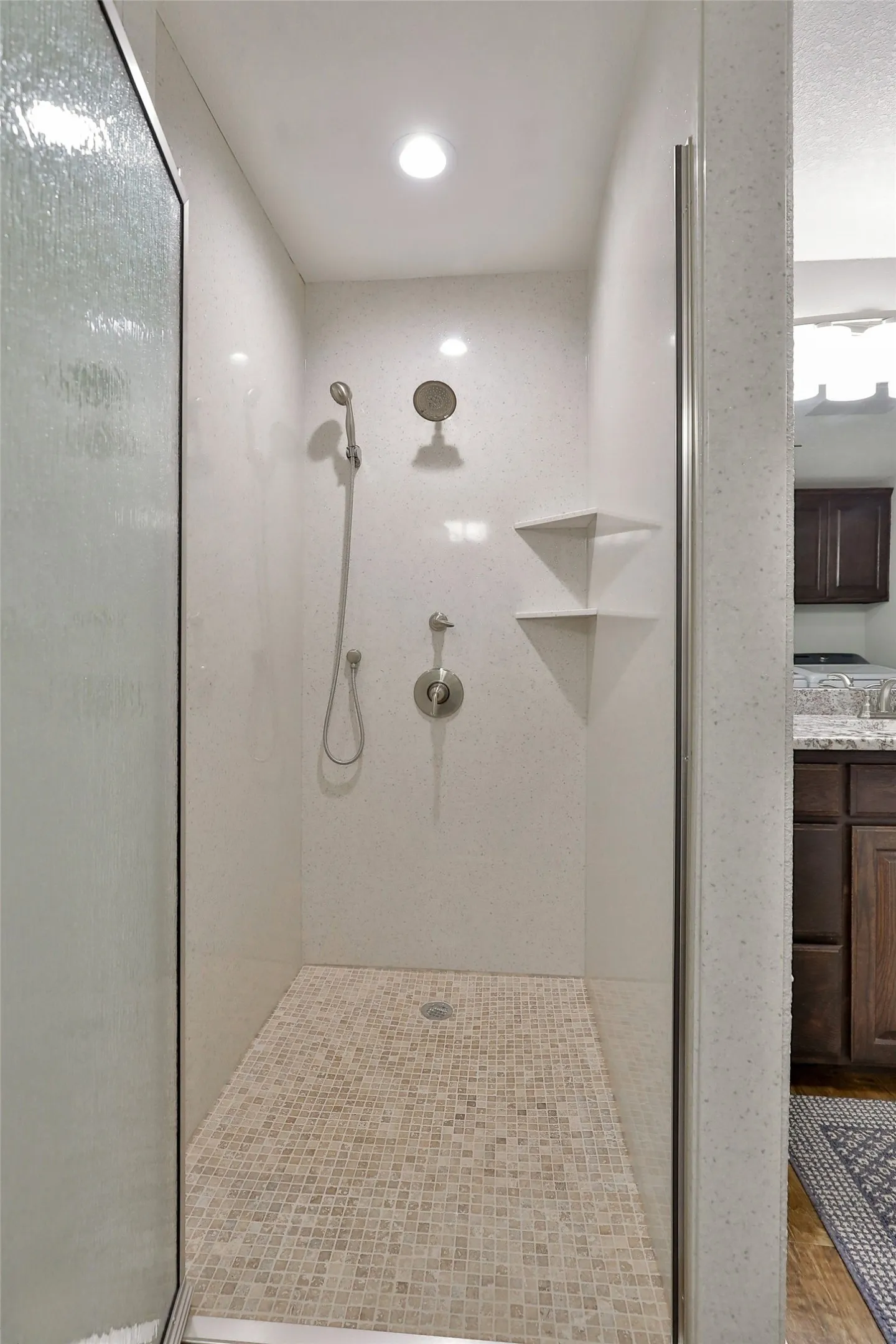 One of the TWO full bathrooms in the Warehouse/Man Mansion