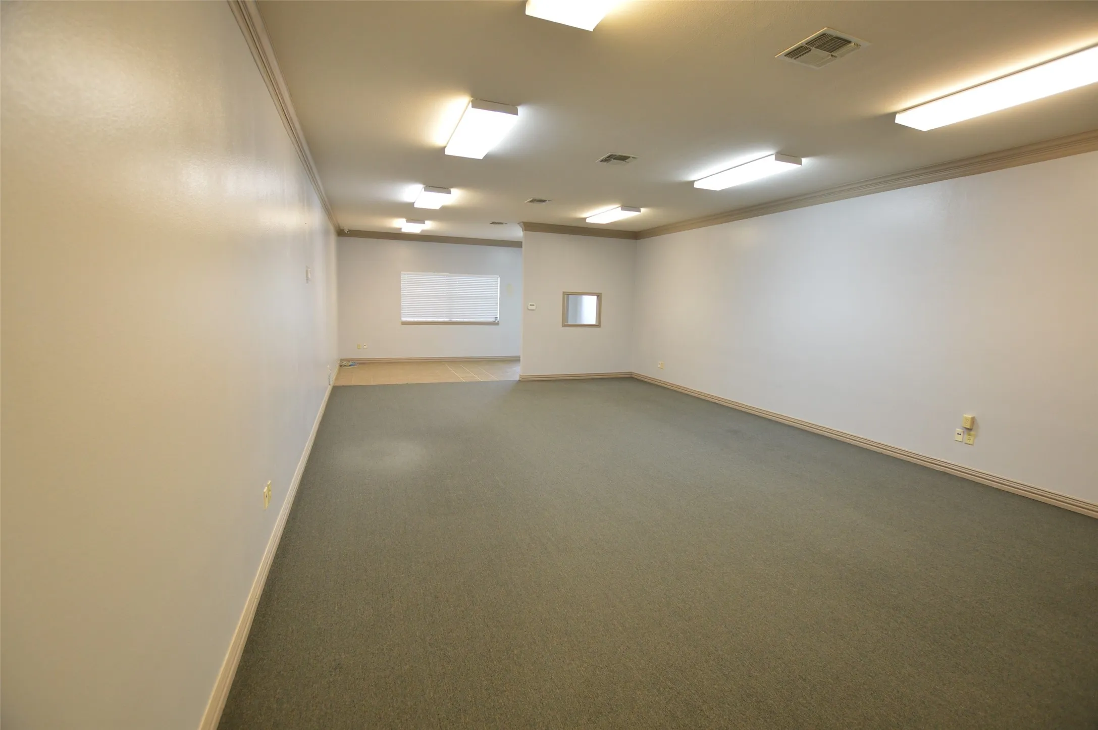 View looking back on the Reception & Main office area