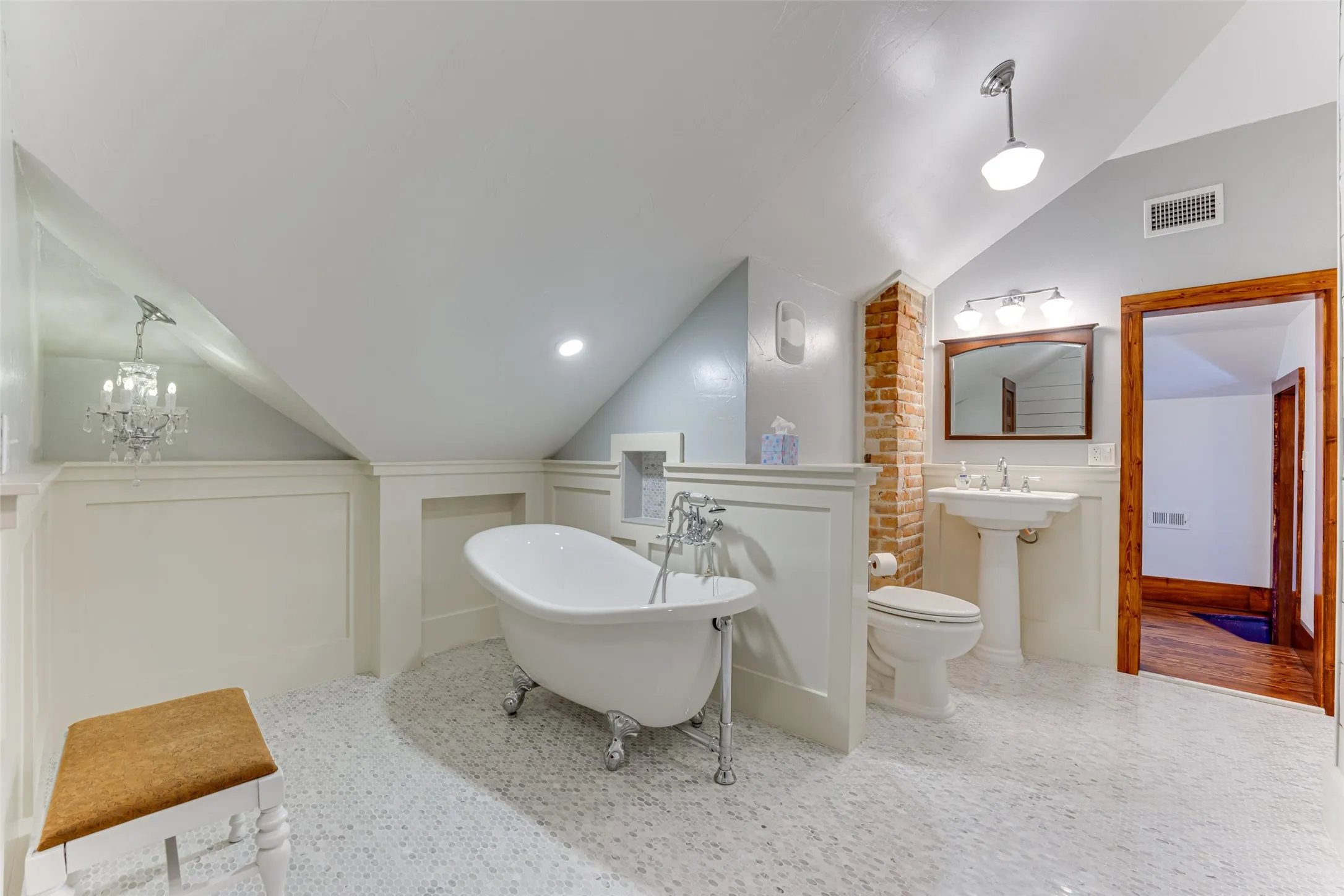 Full Bath on Second Floor