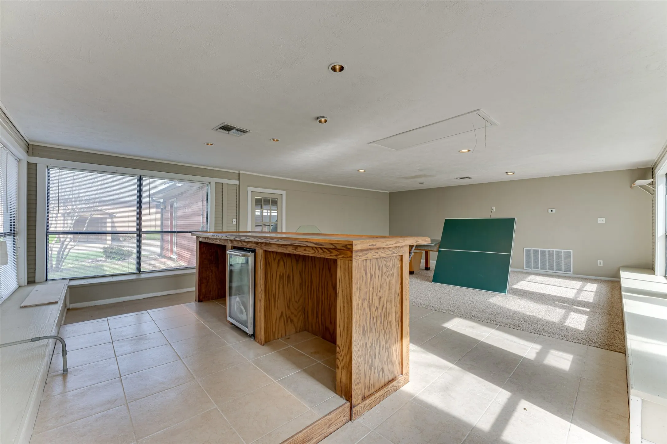 Additional Recreation Room off Garage