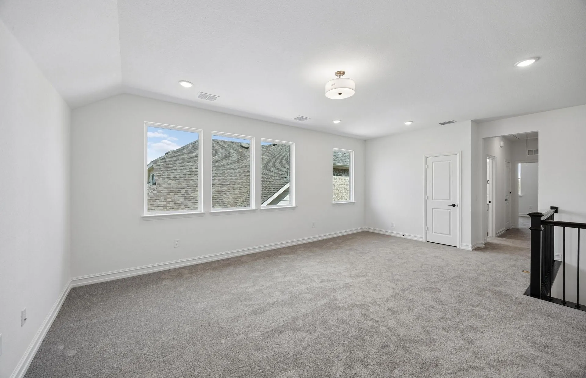 Loft on second level