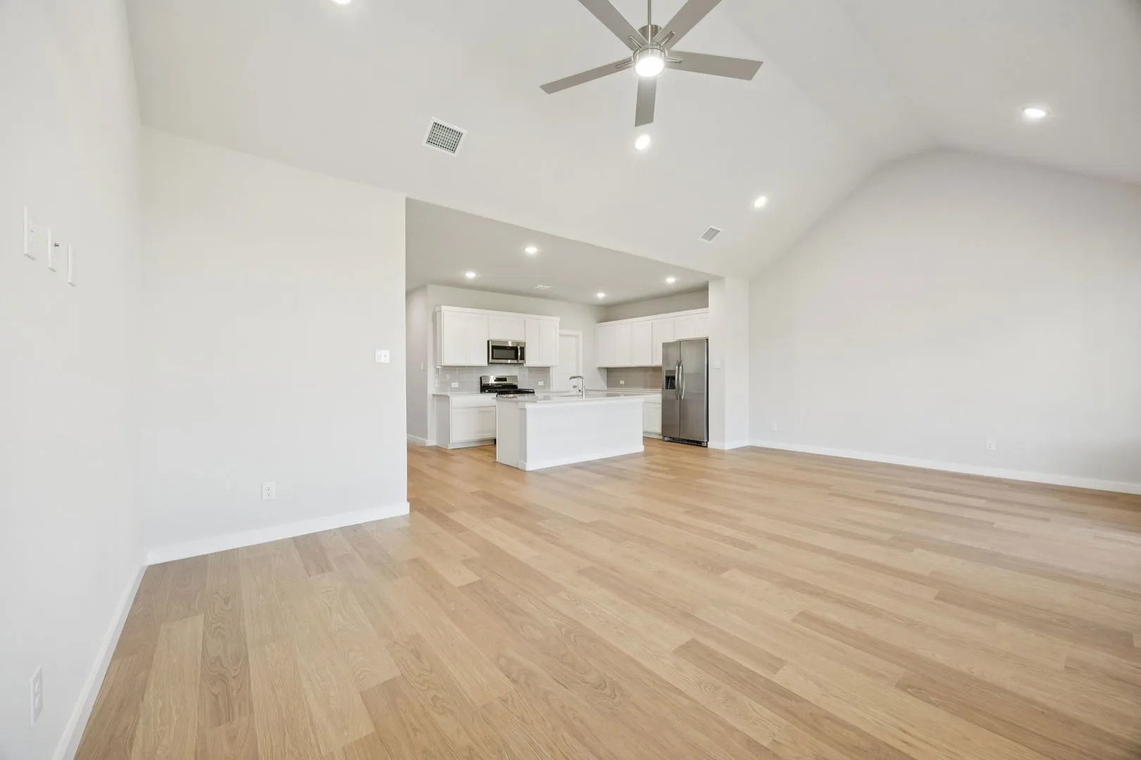 Open Floor Plan in the Masters home plan by Trophy Signature Homes – REPRESENTATIVE PHOTO