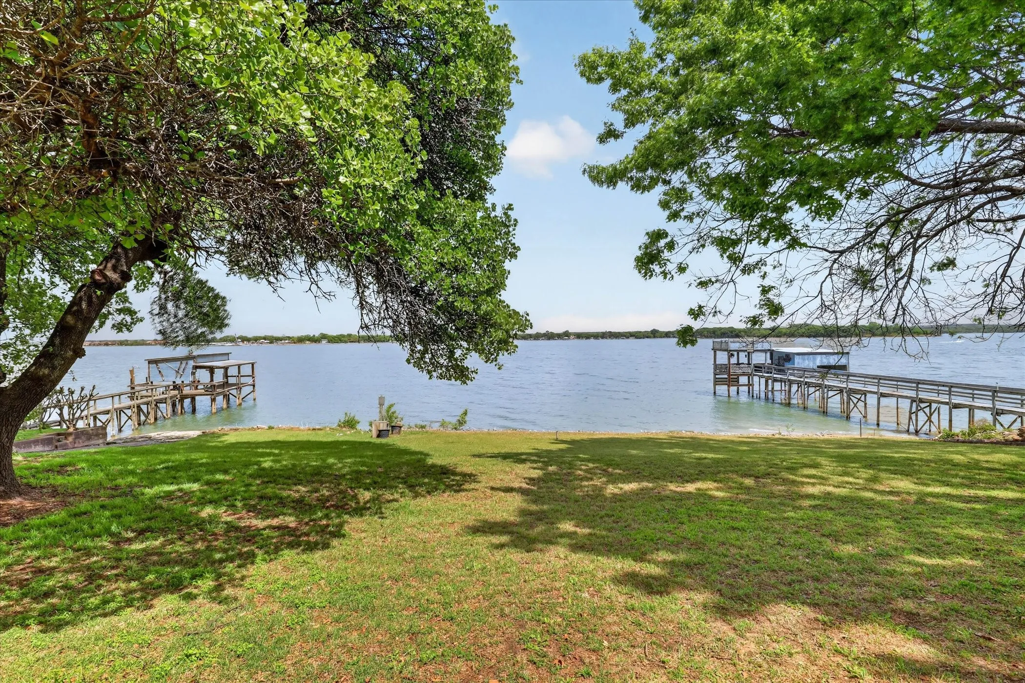 Open water on Eagle Mountain Lake!