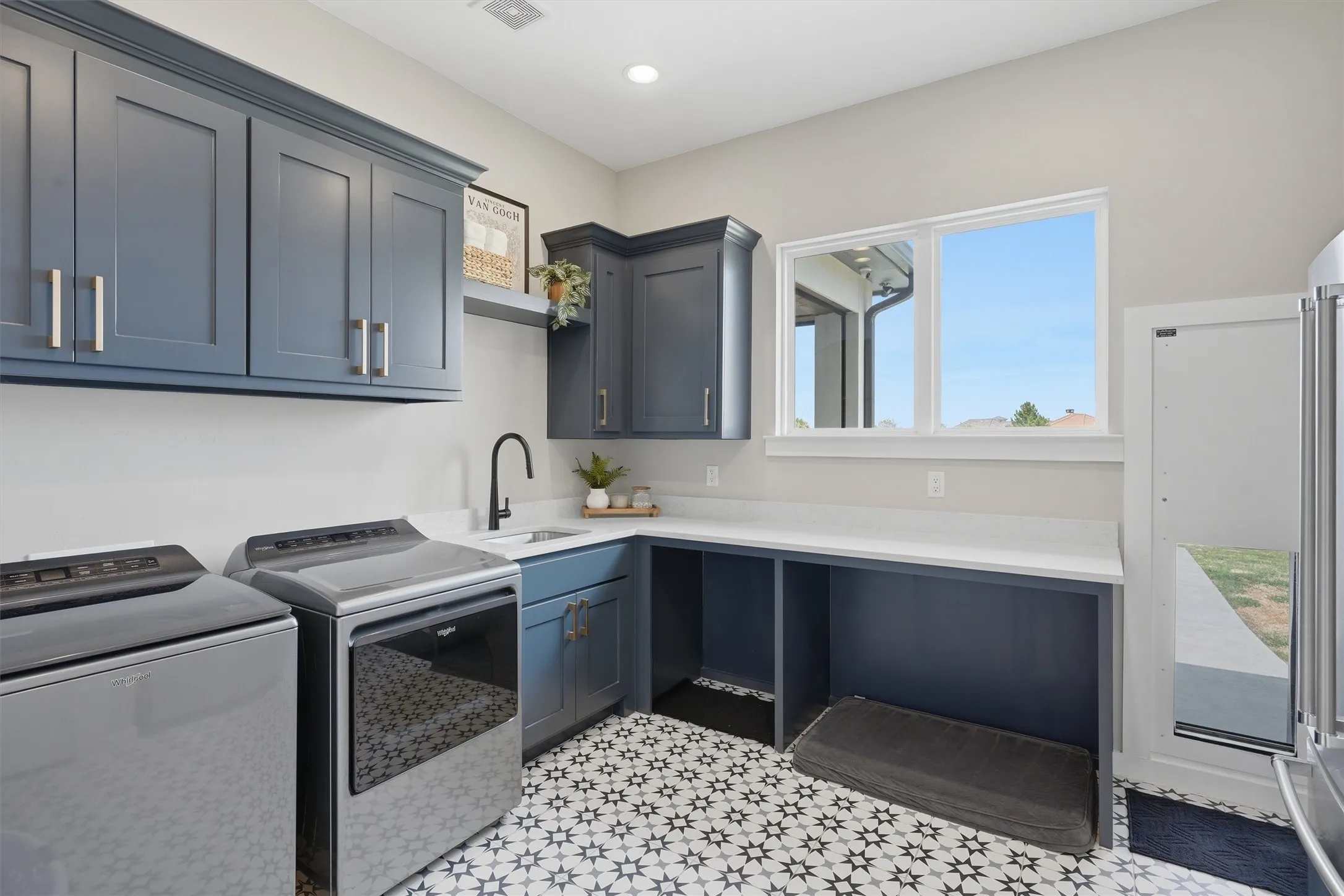 Downstairs Laundry room to die for.