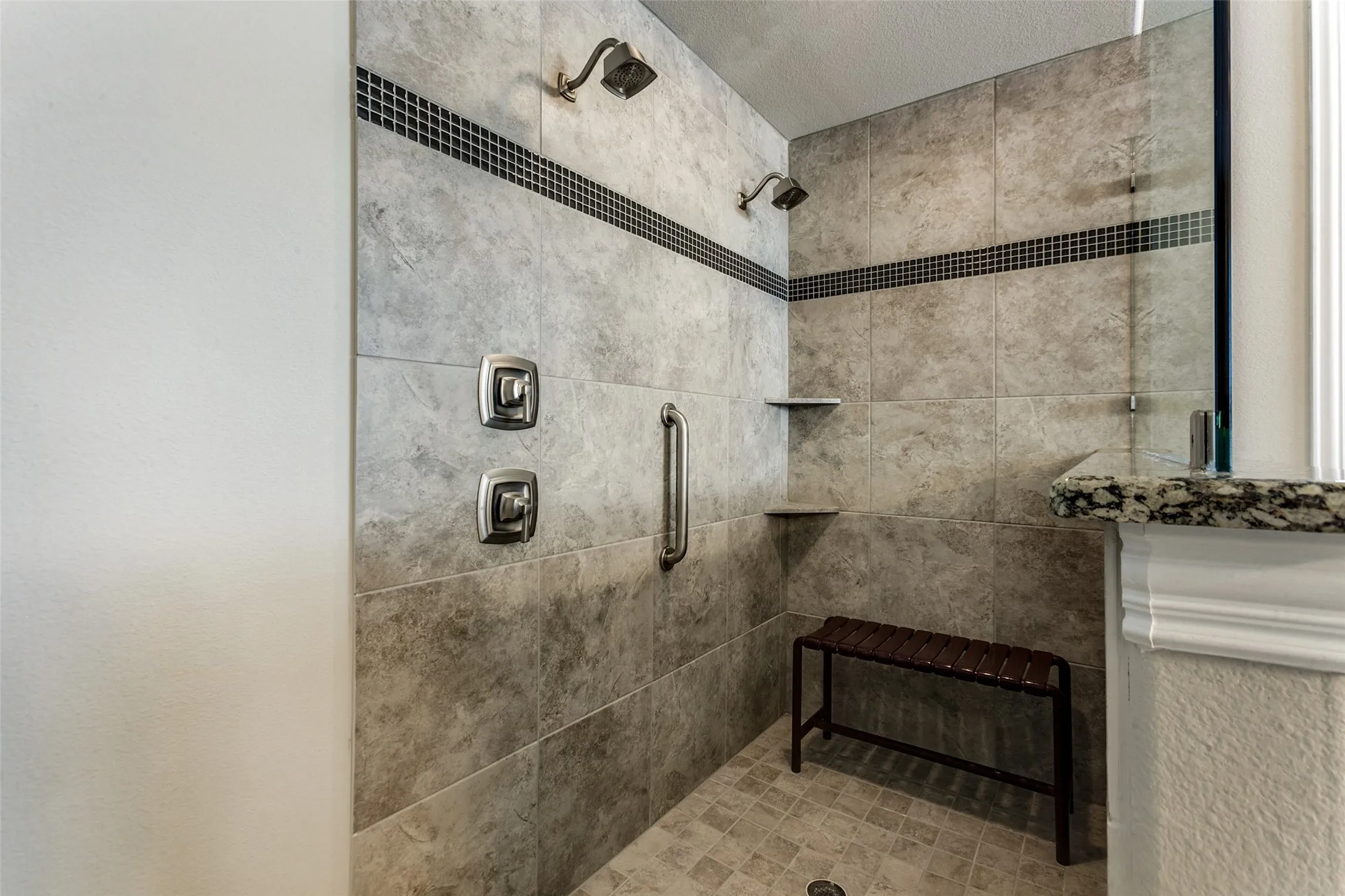 Spa inspired shower