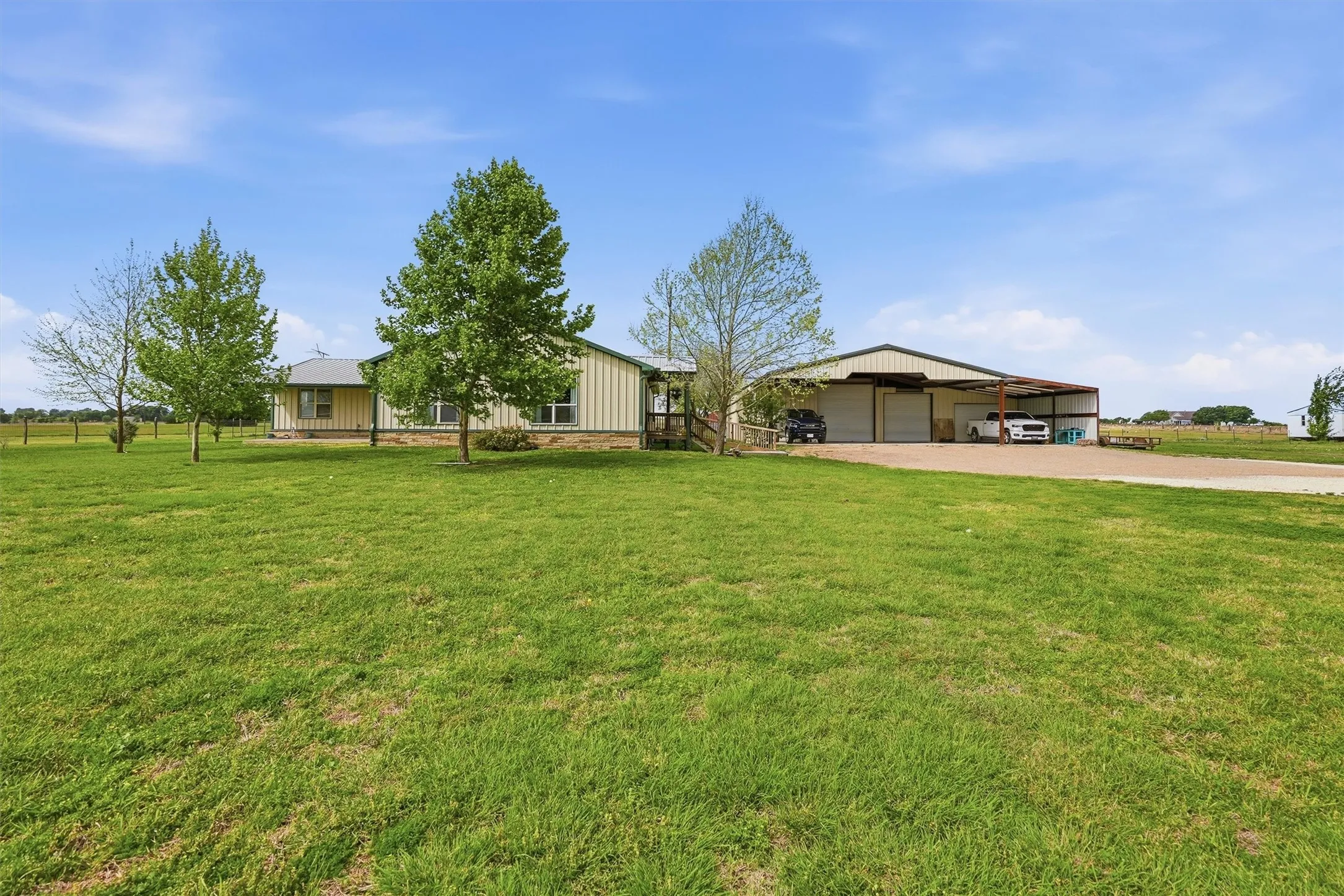 Beautiful View of the Front of the Property