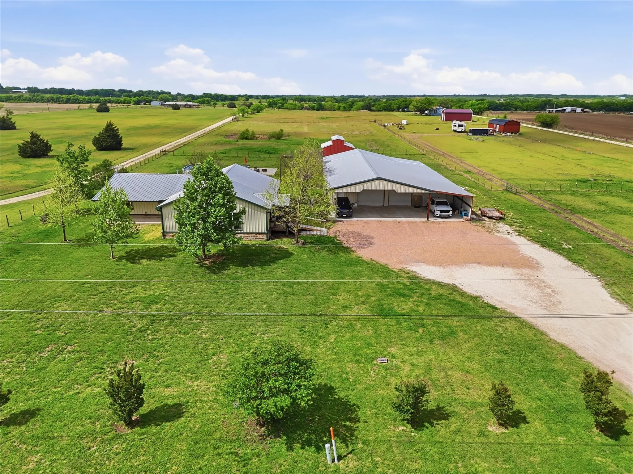 Aerial View of Front of the home
