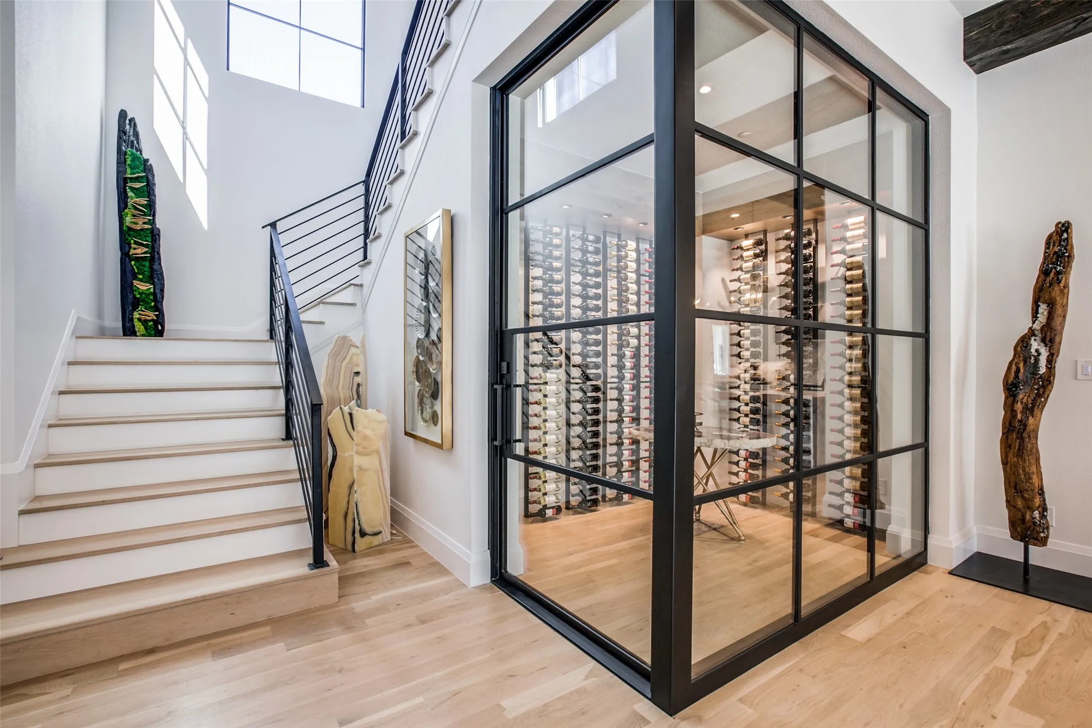 Photo of anticipated wine room.
