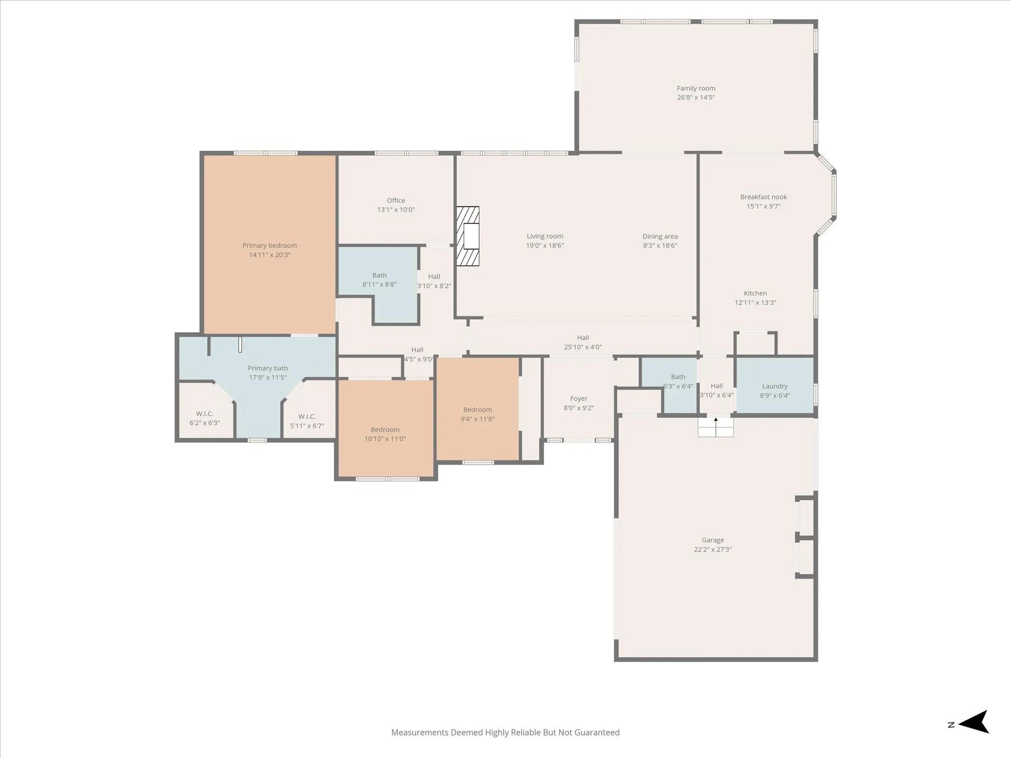 View of room layout