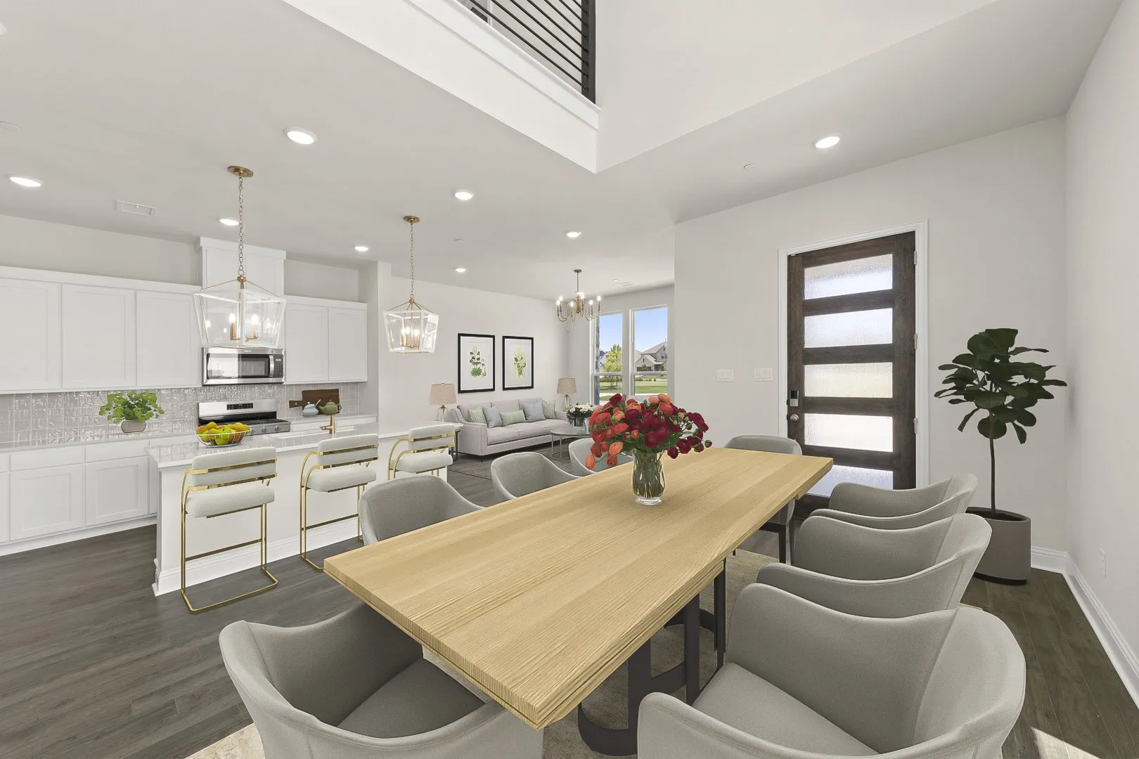 4437 Flowerpot Drive_Dining 2 Virtually Staged