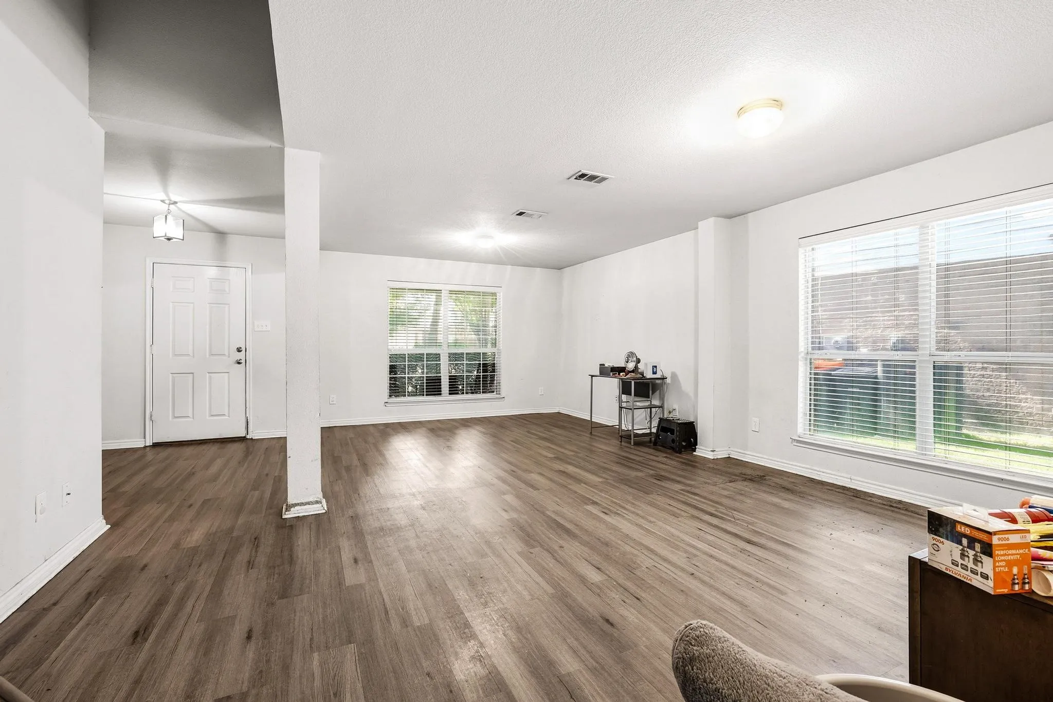 Living area with second dining area.