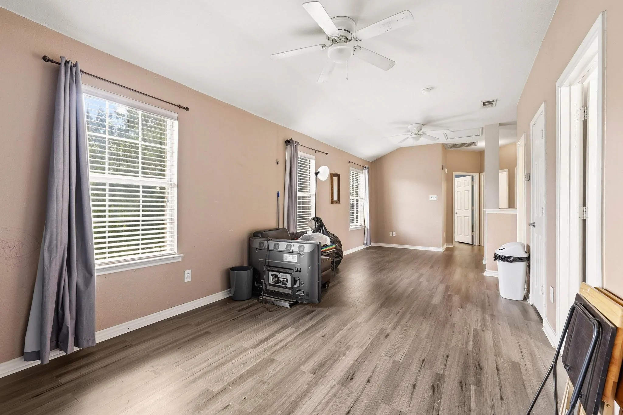 Second level living area/game room.