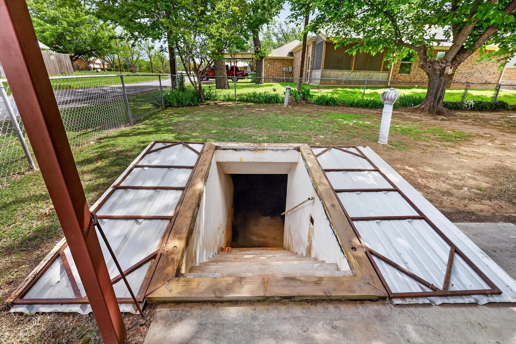 Entry to Storm Cellar
