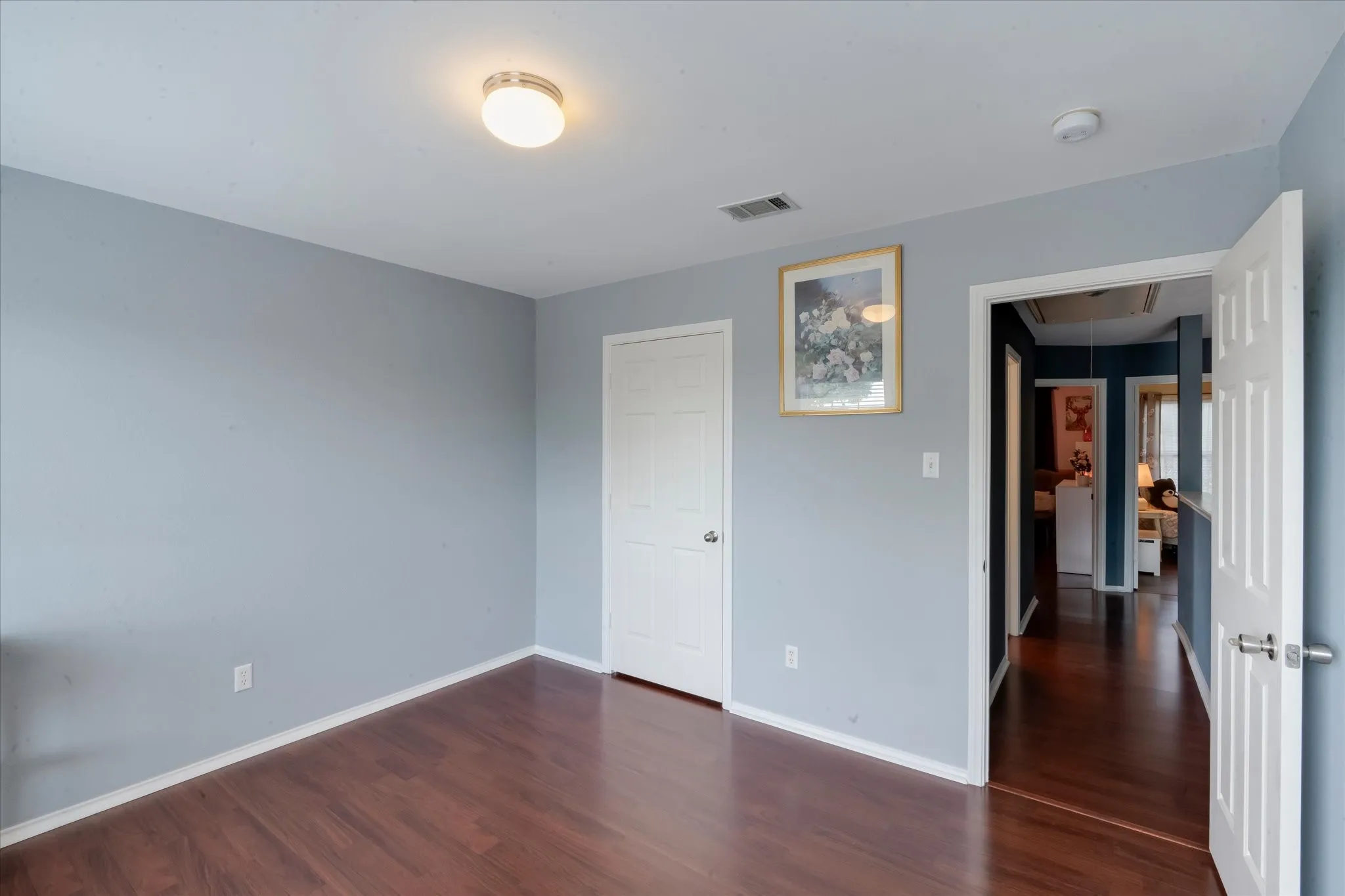 new flooring and paint