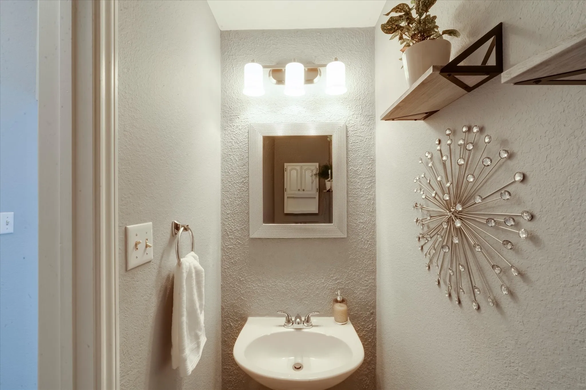 Half bath downstairs