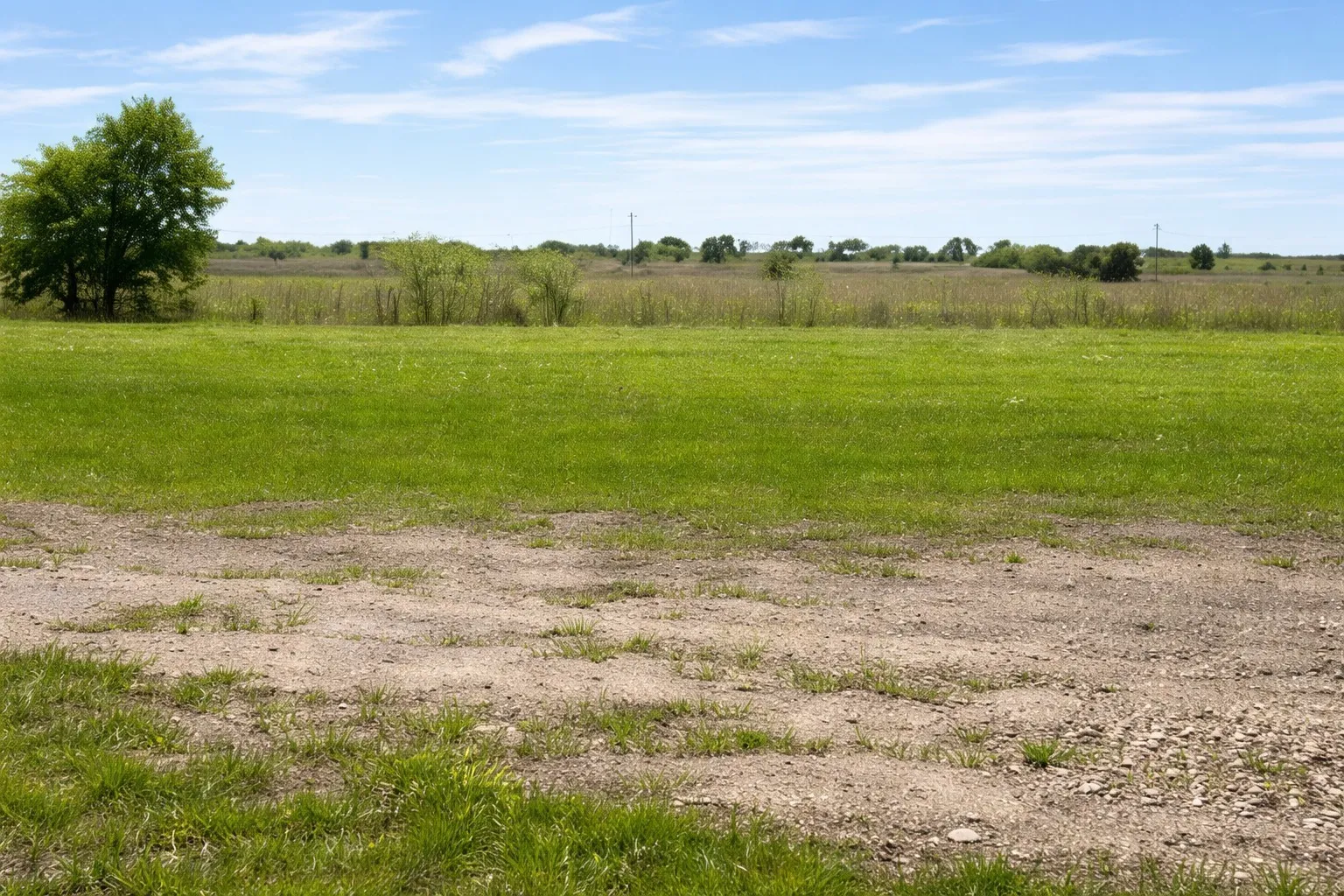 View of undeveloped land with rural landscape