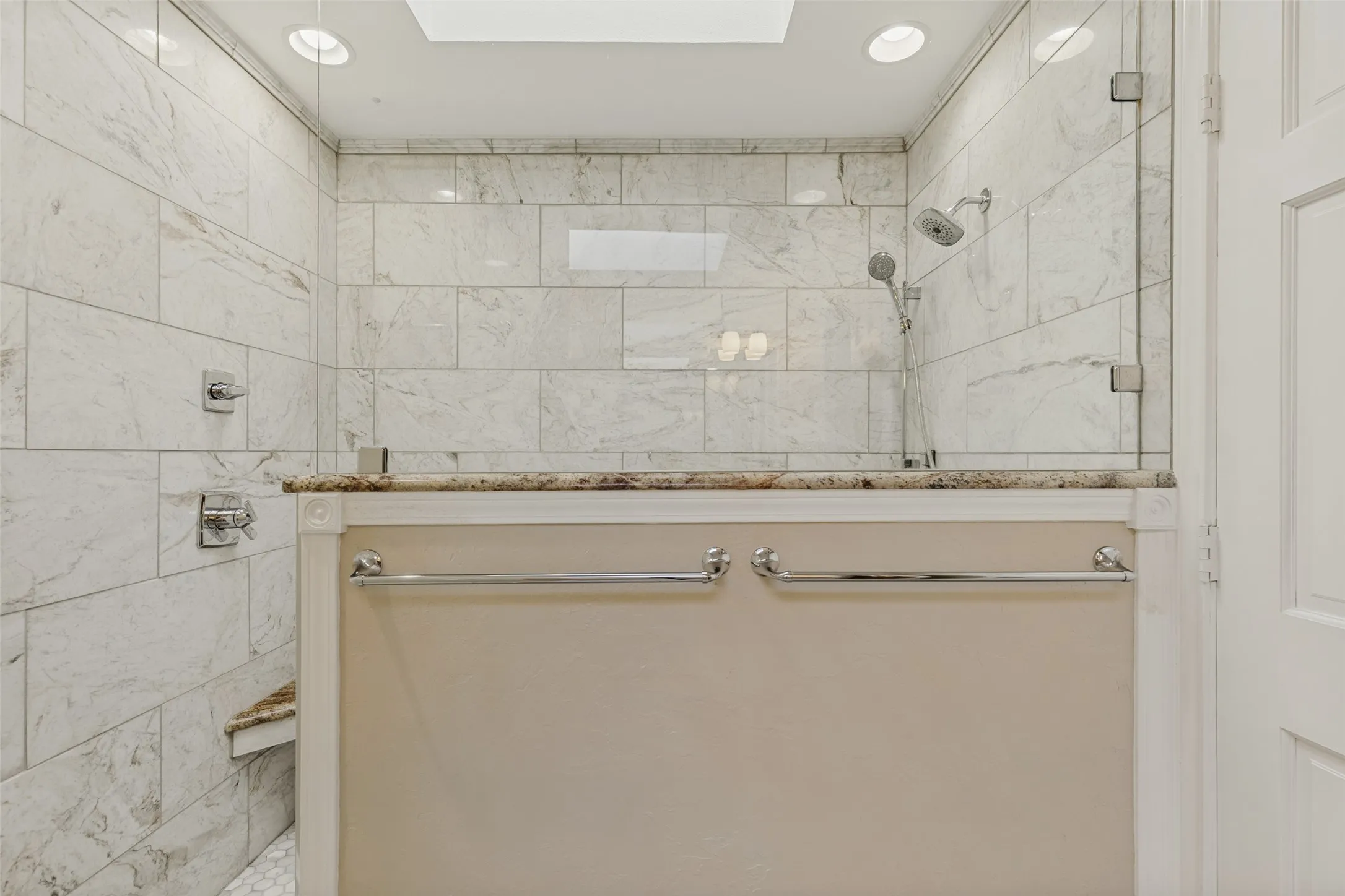 Another view of the Walk-in Shower in the Primary Bathroom