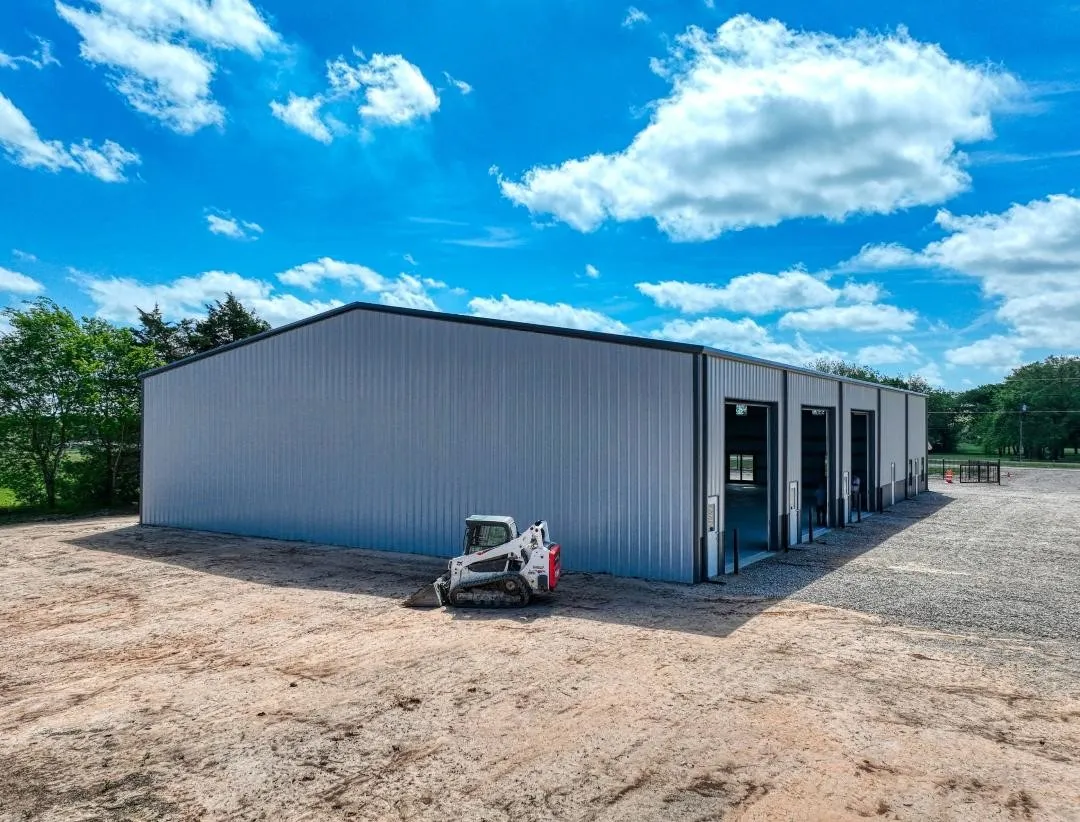 Back of building.