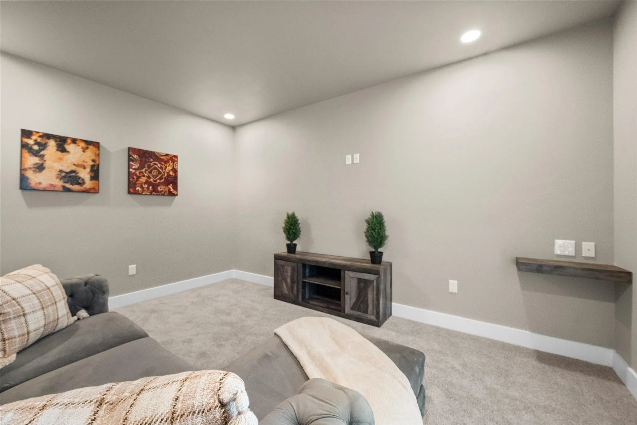 Movie room for entertainment