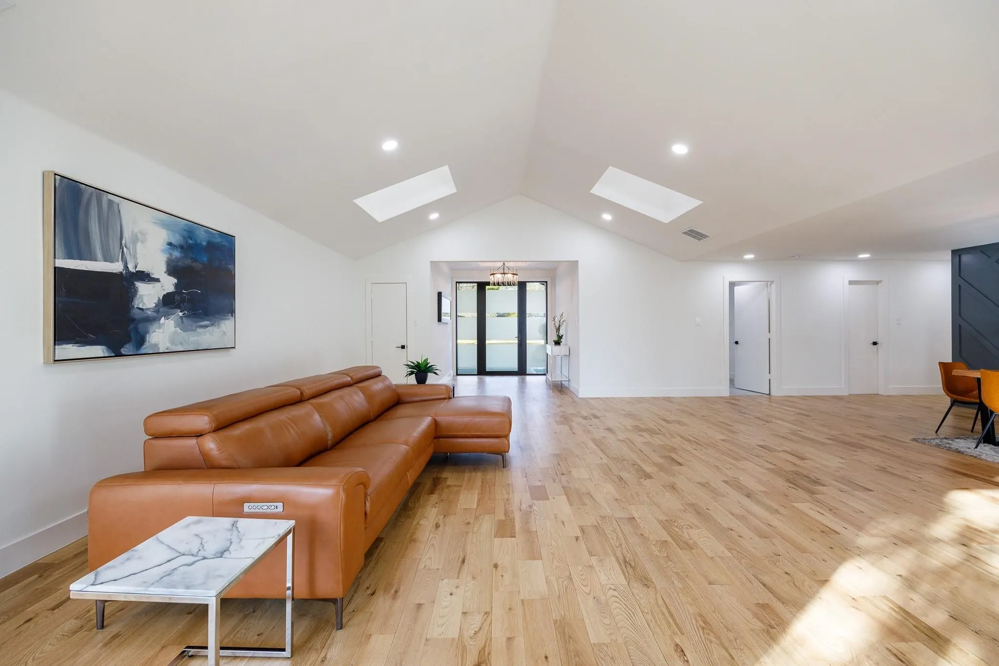 Expansive open living wrapped in natural light