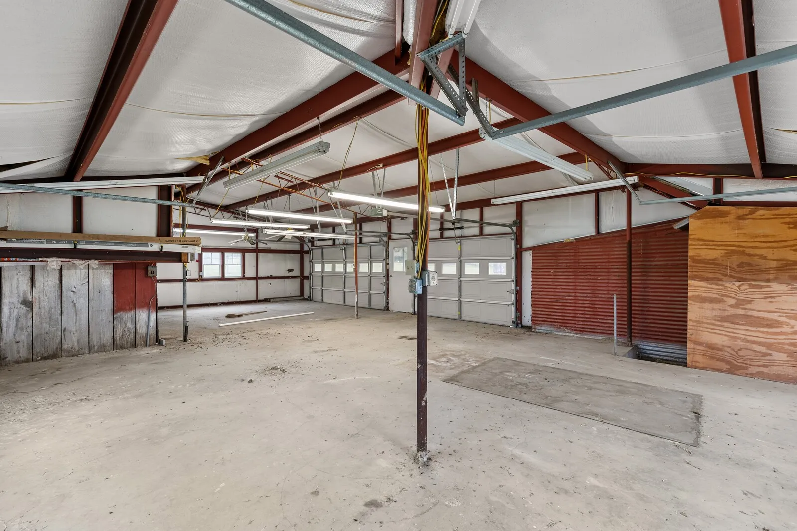 Inside of large shop
