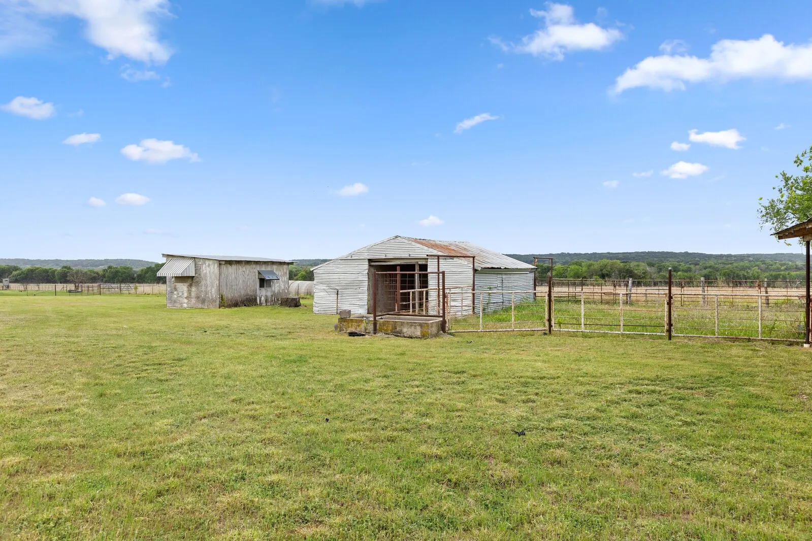 Barn and chicken coop
