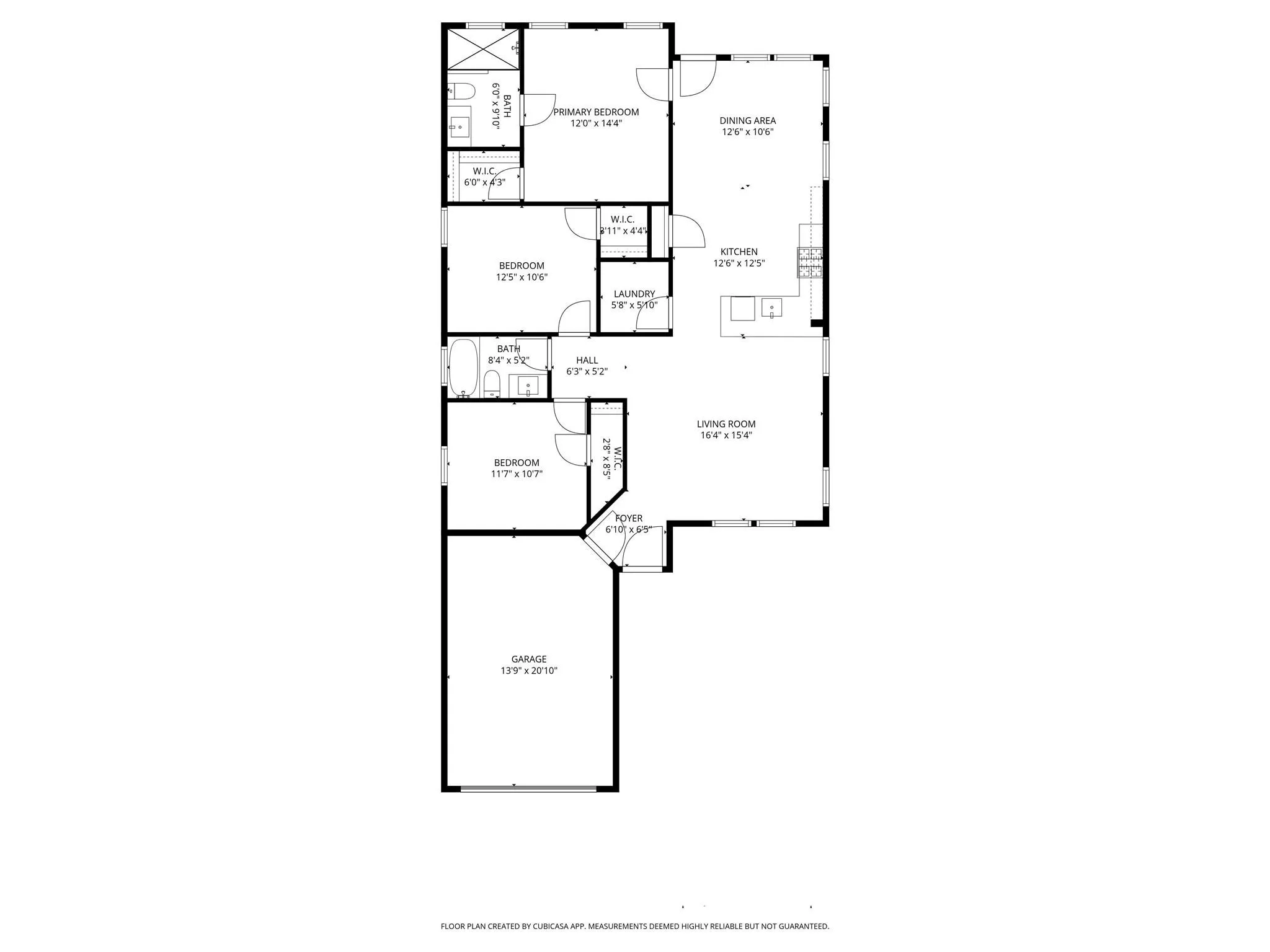 View of room layout