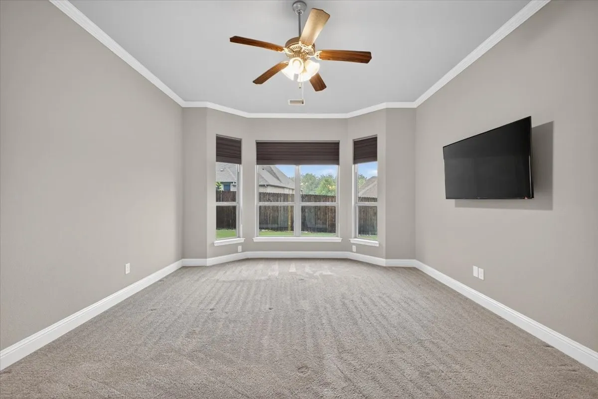 Room size fit for a king.
