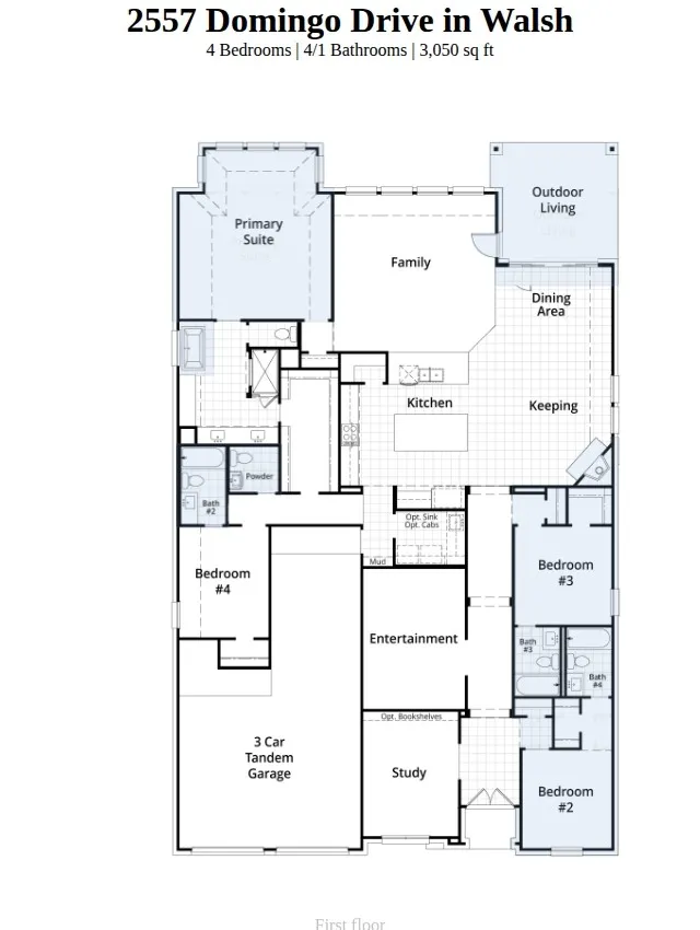 Single Family Residence For Sale in Parker County , 2557 Domingo Drive, Aledo, Texas 76008, 4 Bedroom, 5 Bathroom, 3 Garage spaces, 3,050 Sqft, built in 2026, New Construction - Incomplete, Price $876,854, mls#21237061, Real Estate Agent in Aledo, Homes For Sale in Parker county, Homes For Sale in Aledo, Realtor in Aledo Texas, Real Estate Brokerage Independent Realty Texas, Luminita Cordes Realtor