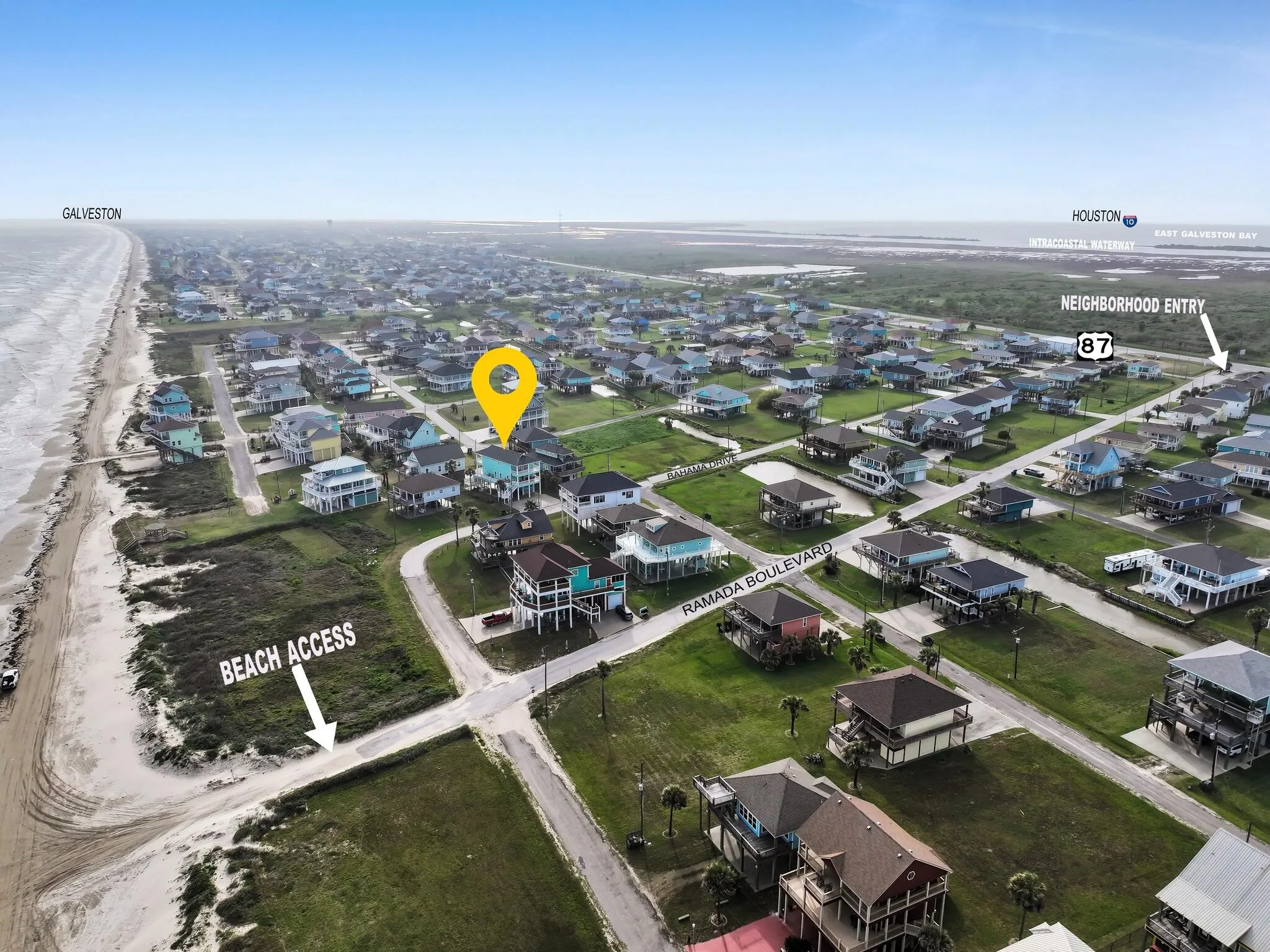 Single Family Residence For Sale in Galveston County , 931 Bahama Dr, Crystal Beach, Texas 77650, 4 Bedroom, 3 Bathroom, 1 Garage spaces, 2,392 Sqft, built in 2011, Preowned, mls#21237676, Real Estate Agent in Crystal Beach, Homes For Sale in Galveston county, Homes For Sale in Crystal Beach, Realtor in Crystal Beach Texas, Real Estate Brokerage Independent Realty Texas, Luminita Cordes Realtor