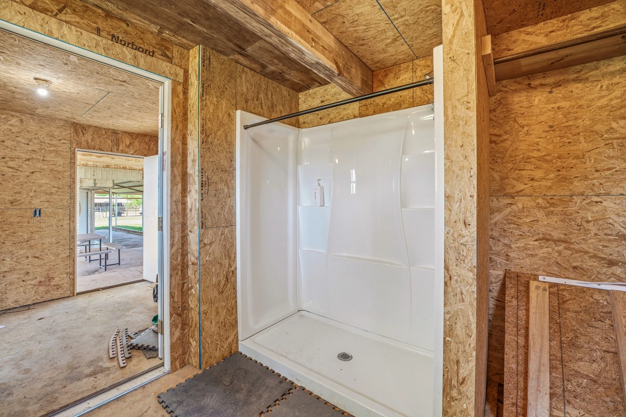 Full bath with a stall shower