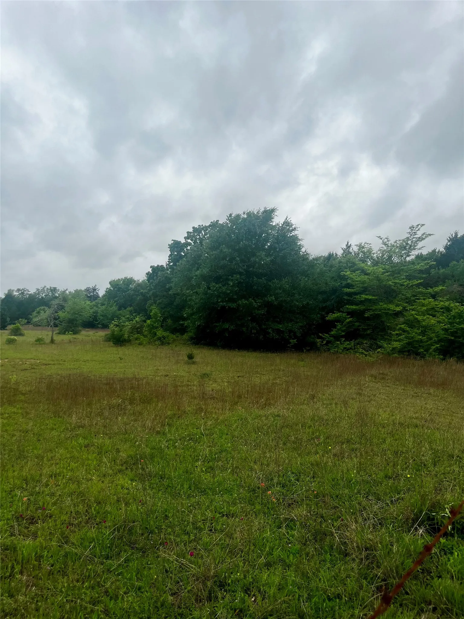Back of property near well pad