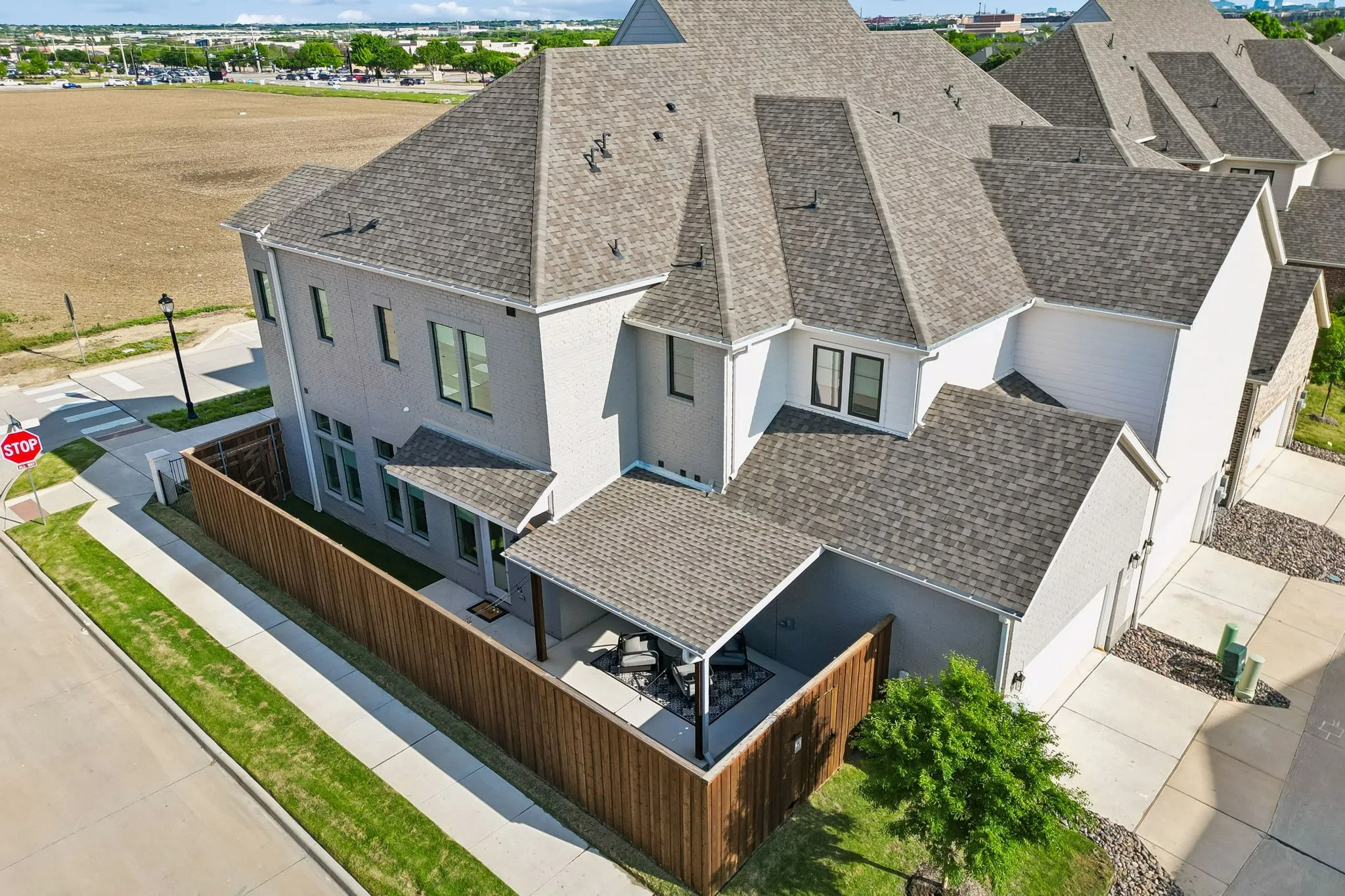 Right Slope Elevation