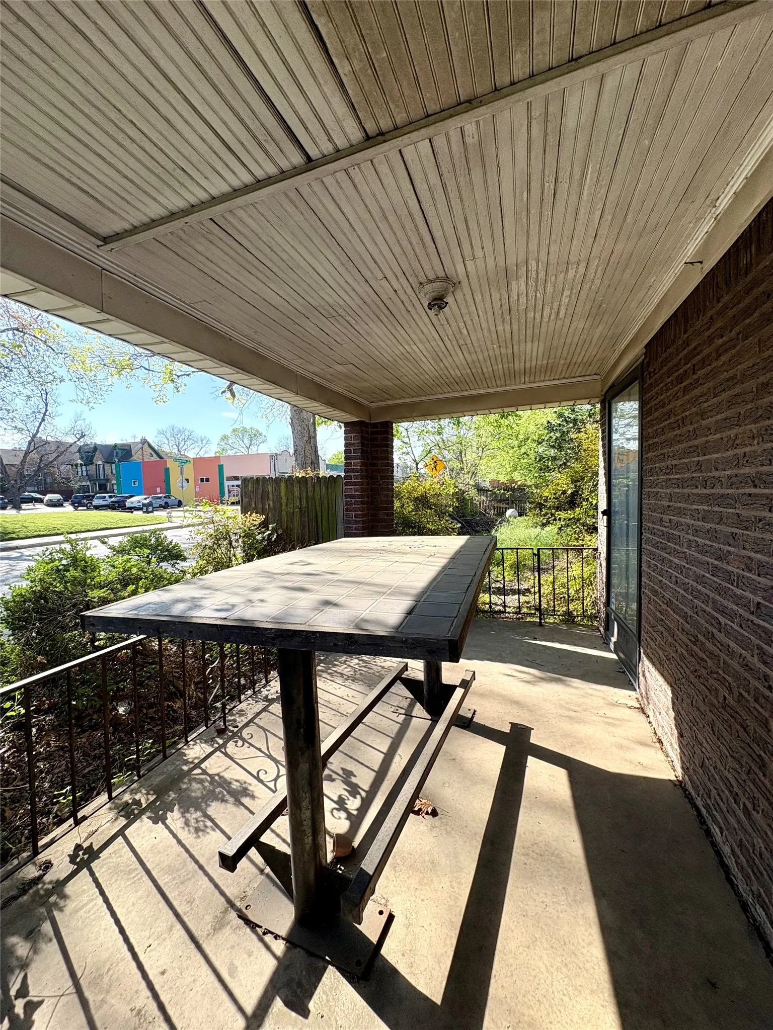 Covered Side Patio
