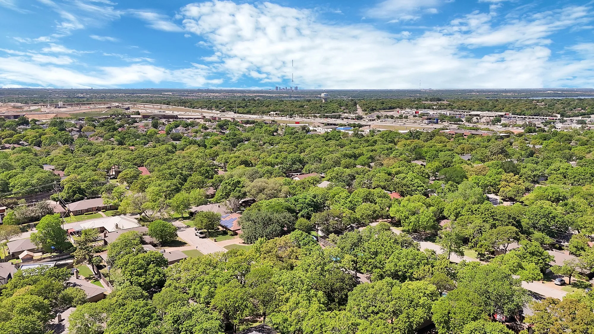 Drone / aerial view