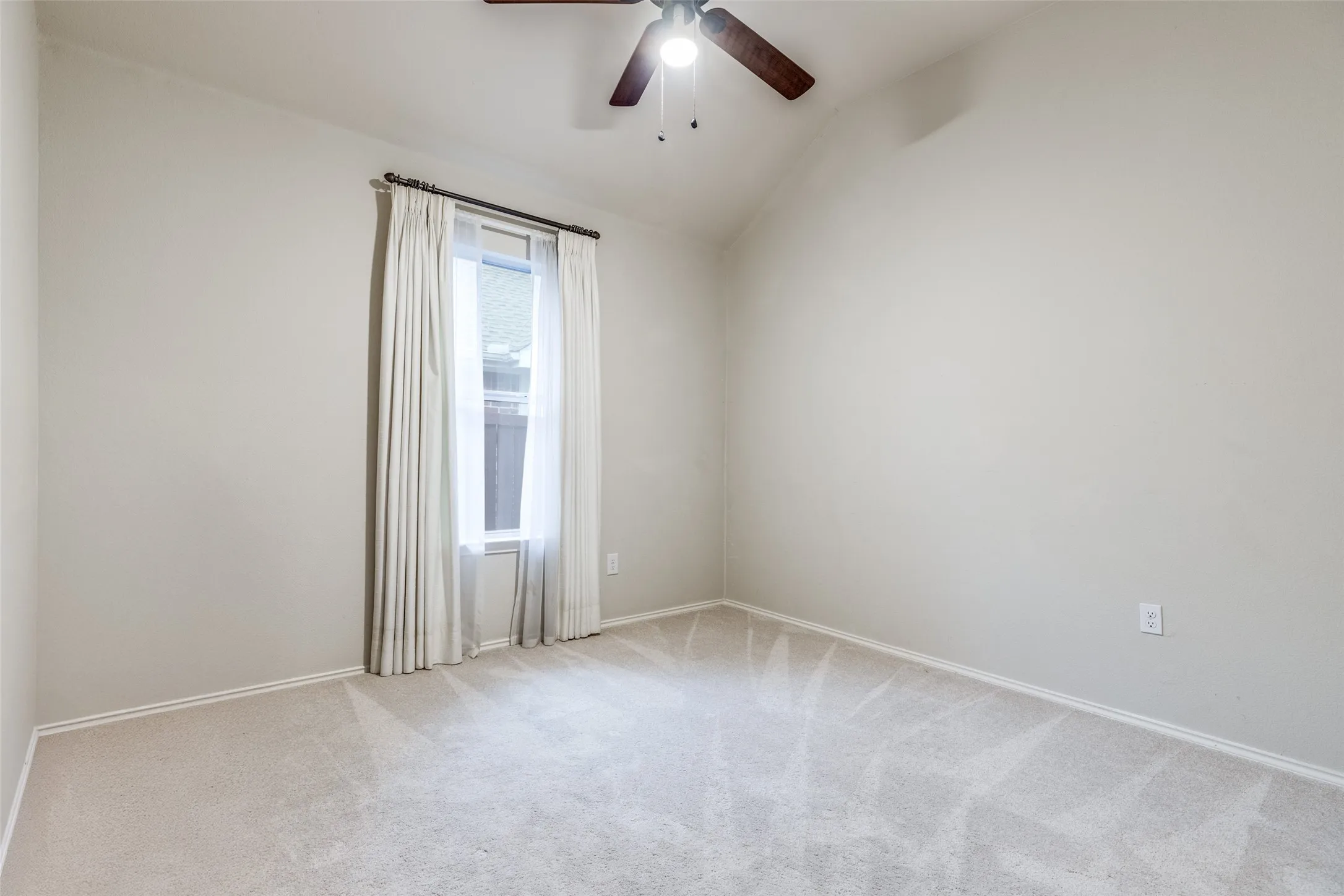 The secondary bedrooms are both plenty roomy.