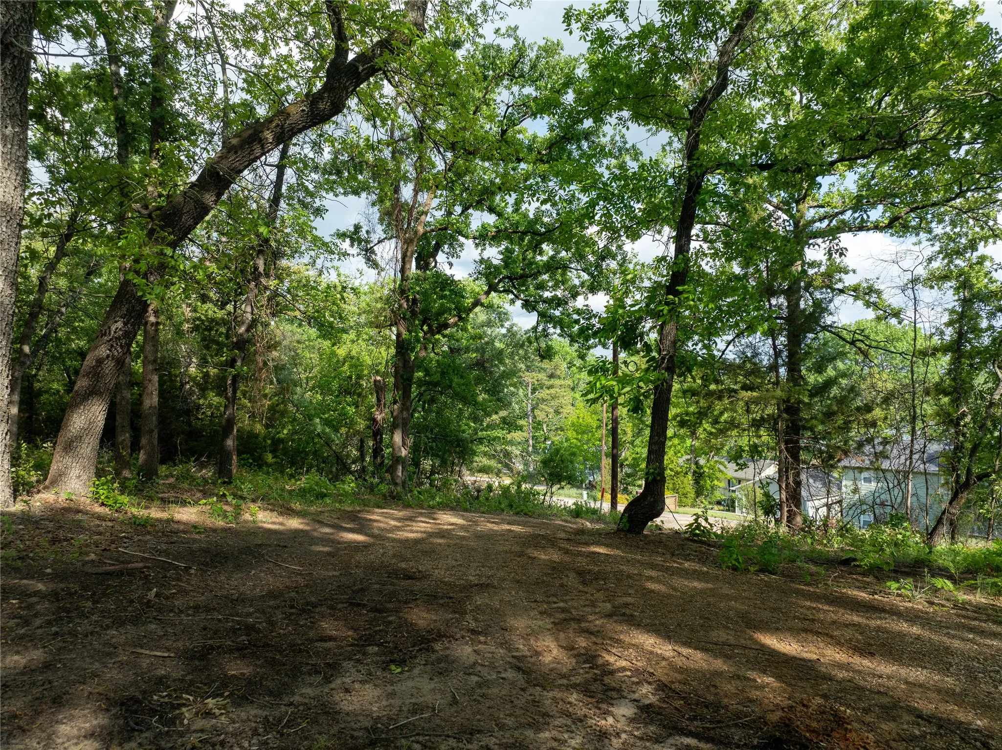driveway on other side of property