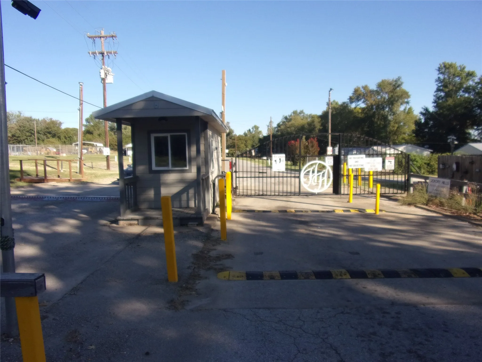 Gated entrance