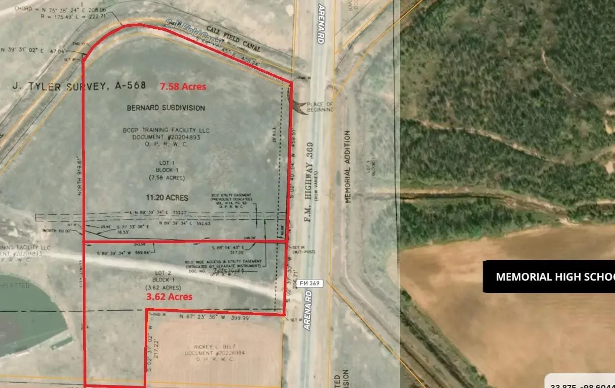 Retail For Sale in Wichita County , 1.85 A TBD Lot 4 Arena Road, Wichita Falls, Texas 76310, 0, 0, Garage spaces, 0 Sqft, built in 0, Proposed, Price $253,450, mls#21238867, Real Estate Agent in Wichita Falls, Homes For Sale in Wichita county, Homes For Sale in Wichita Falls, Realtor in Wichita Falls Texas, Real Estate Brokerage Independent Realty Texas, Luminita Cordes Realtor