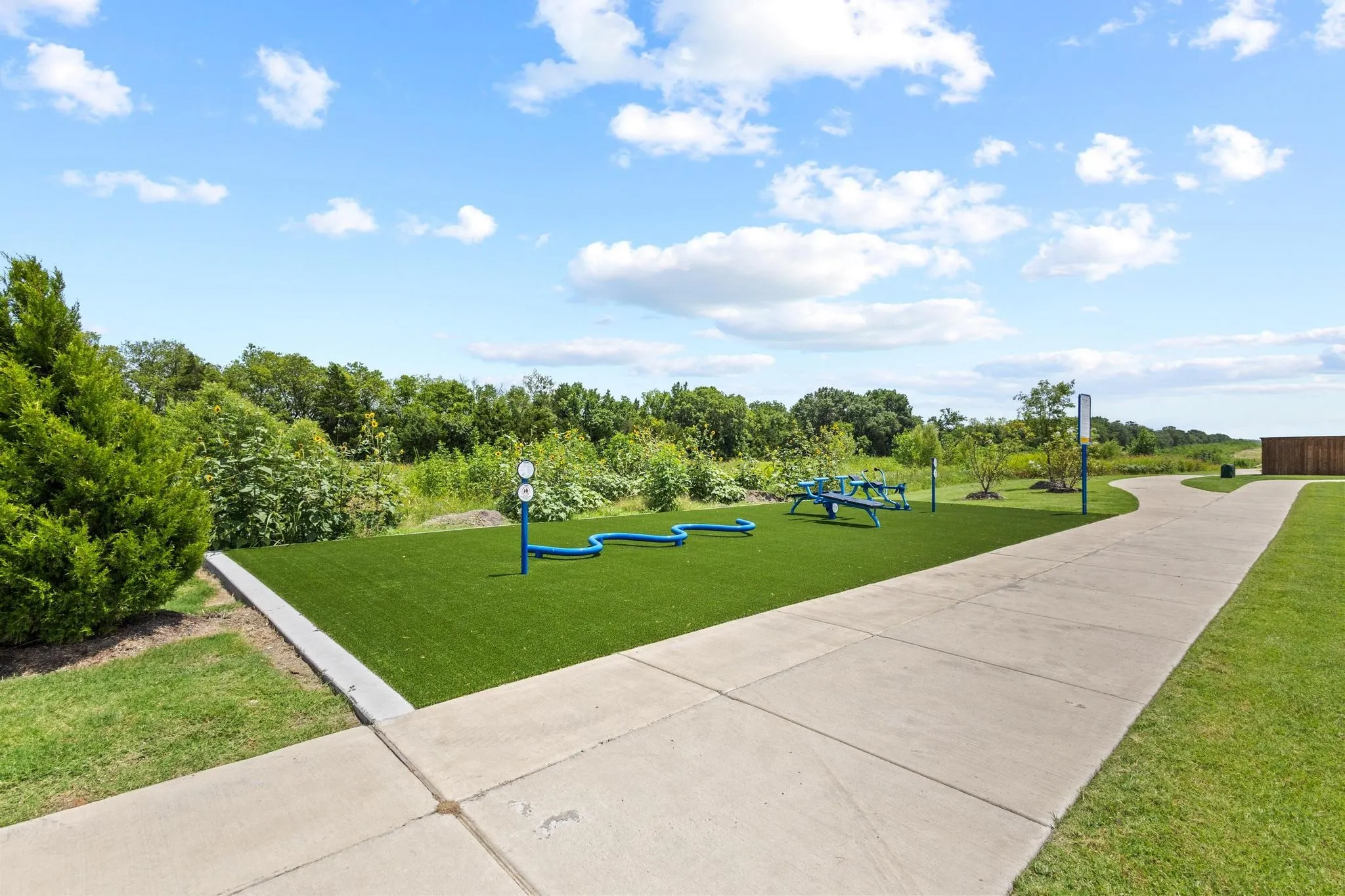 The Sidewalks Throughout the Community are Safe and Convenient for Dog Walking and Exercise!